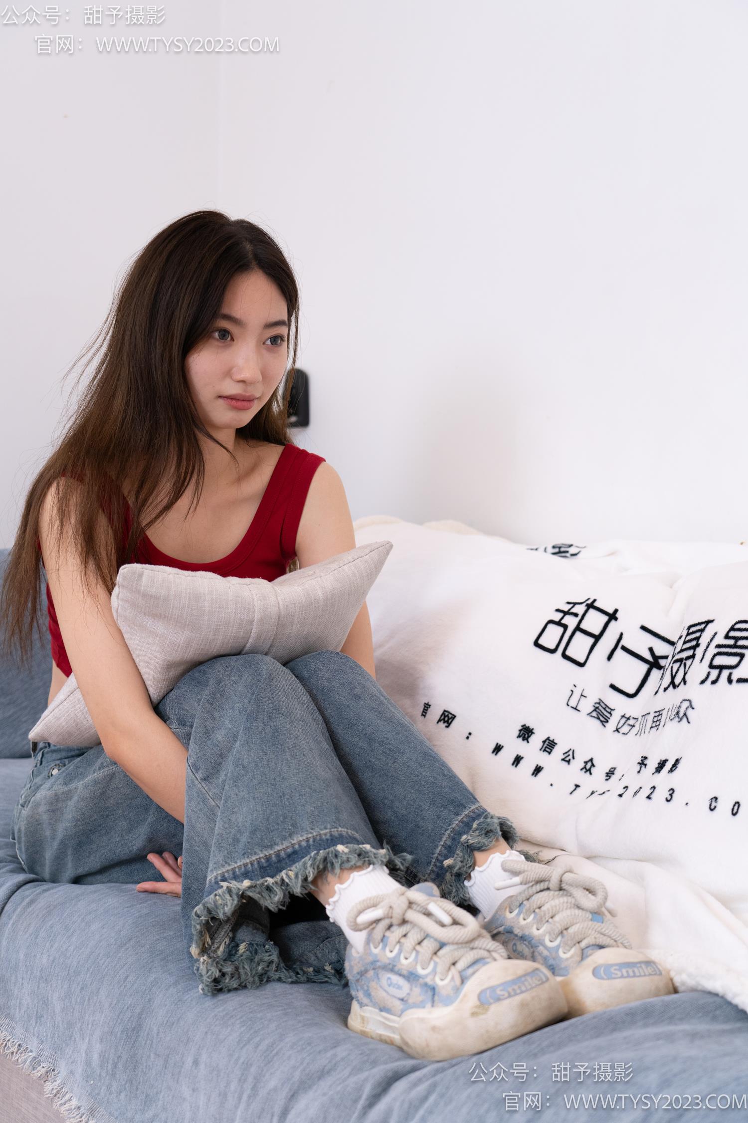 图片[24]-甜予摄影 NO.064 雪梨-帆布鞋、白棉袜、肉丝（脚尖加固款）[130P] – 速更版-美库