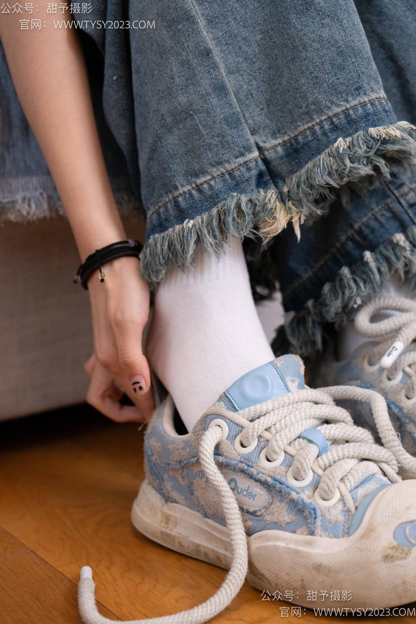 图片[29]-甜予摄影 NO.064 雪梨-帆布鞋、白棉袜、肉丝（脚尖加固款）[130P] – 速更版-美库
