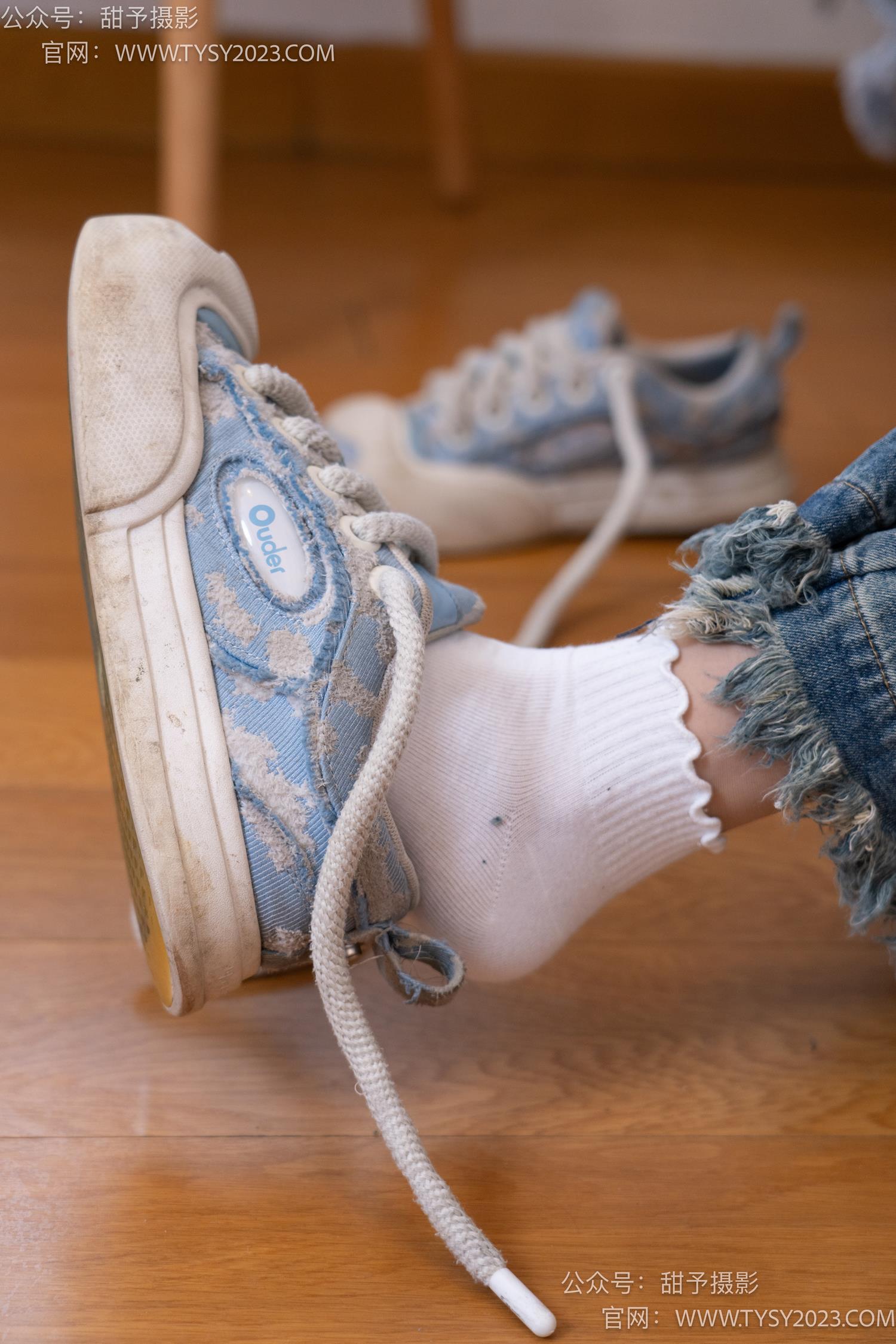 图片[34]-甜予摄影 NO.064 雪梨-帆布鞋、白棉袜、肉丝（脚尖加固款）[130P] – 速更版-美库