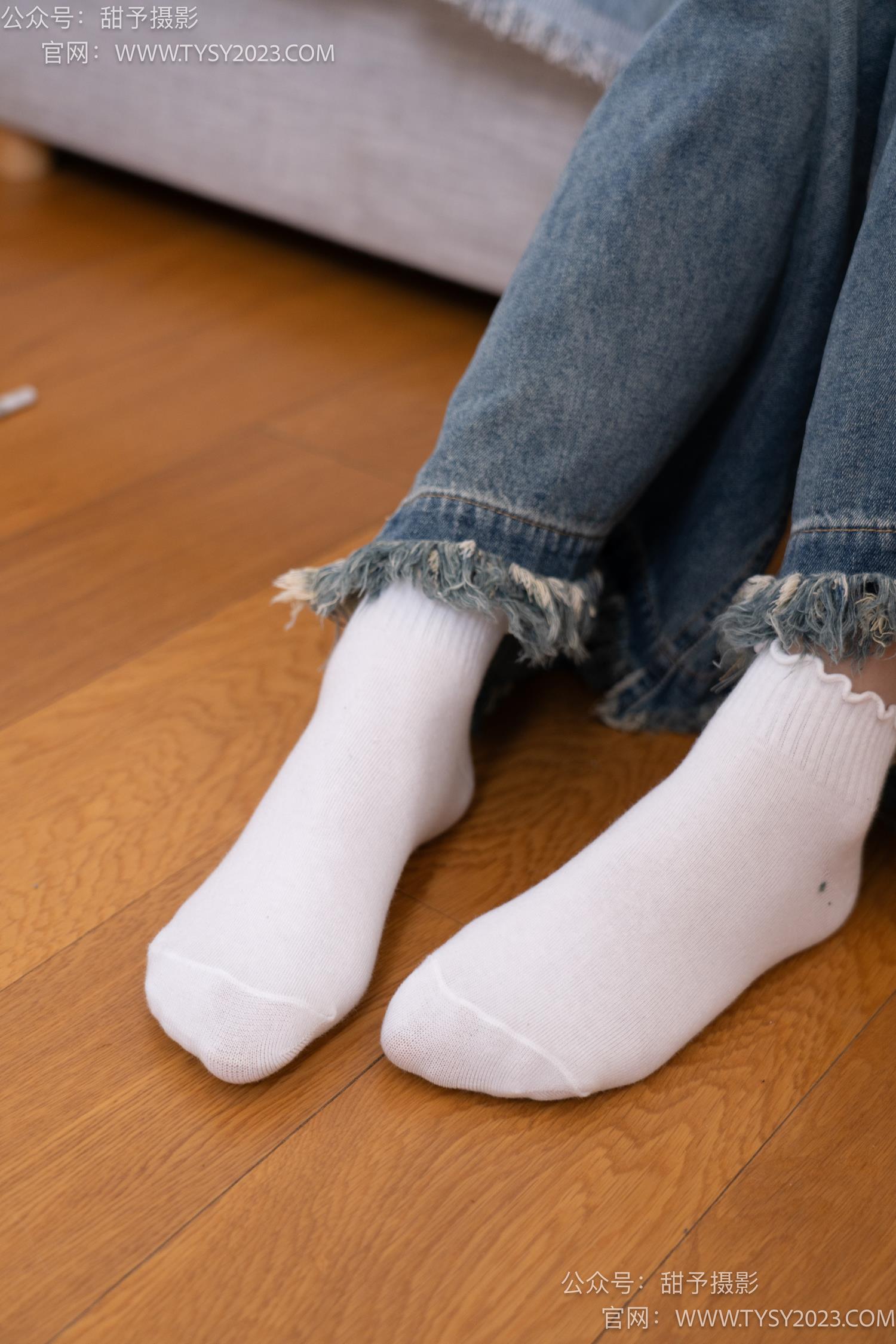 图片[39]-甜予摄影 NO.064 雪梨-帆布鞋、白棉袜、肉丝（脚尖加固款）[130P] – 速更版-美库