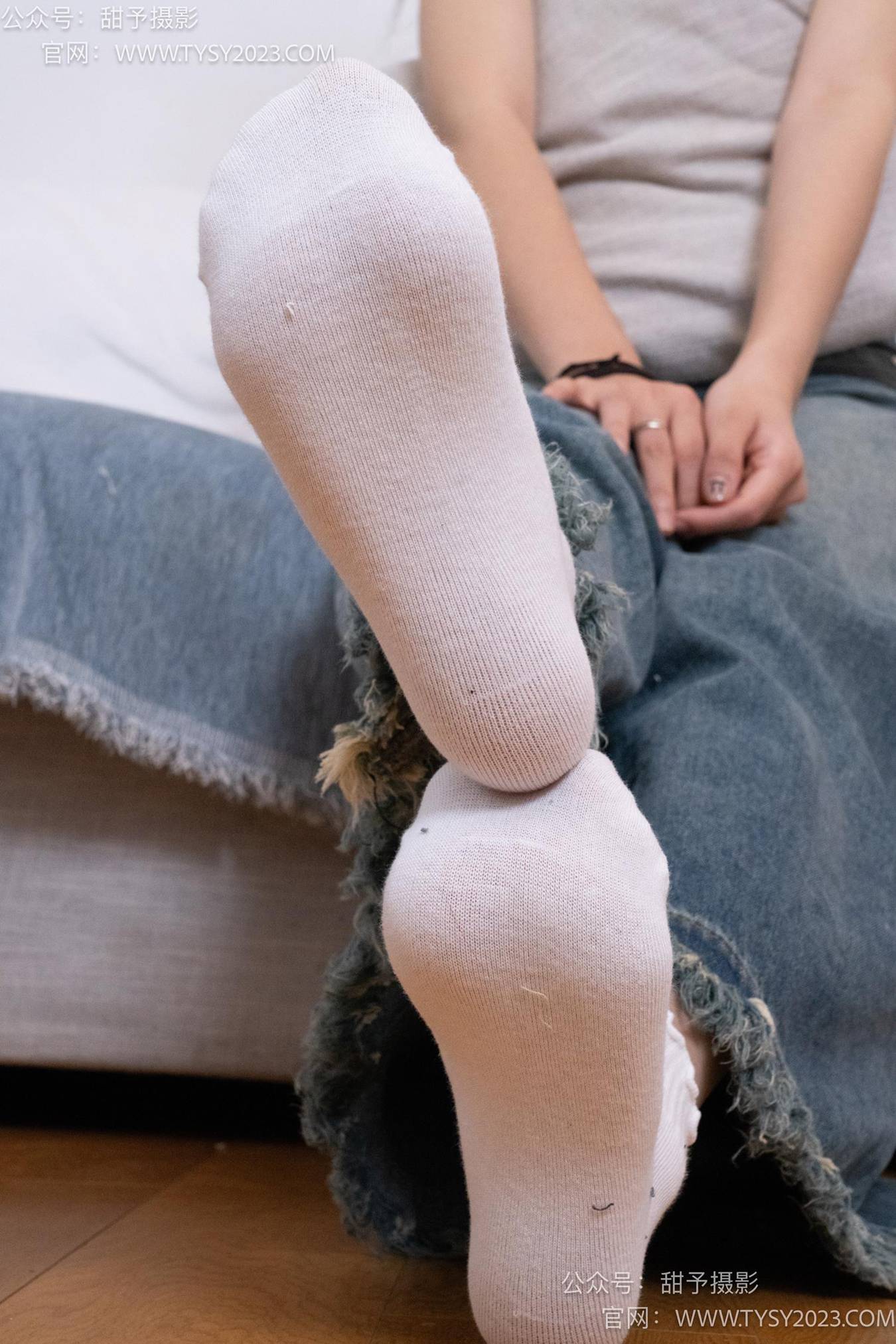 图片[47]-甜予摄影 NO.064 雪梨-帆布鞋、白棉袜、肉丝（脚尖加固款）[130P] – 速更版-美库