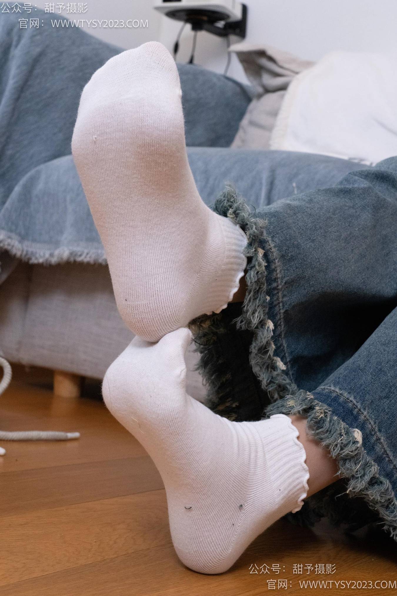 图片[48]-甜予摄影 NO.064 雪梨-帆布鞋、白棉袜、肉丝（脚尖加固款）[130P] – 速更版-美库