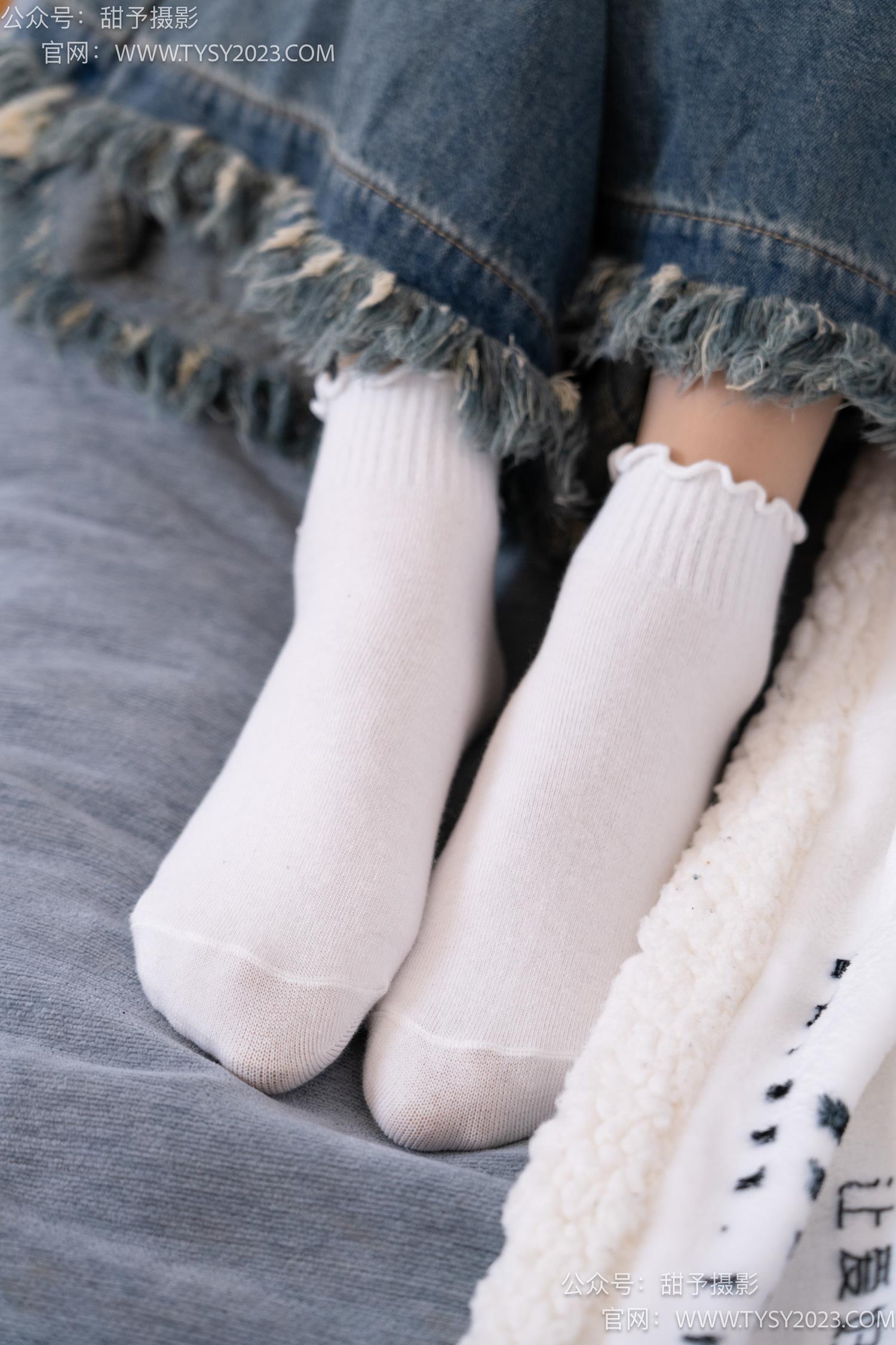 图片[52]-甜予摄影 NO.064 雪梨-帆布鞋、白棉袜、肉丝（脚尖加固款）[130P] – 速更版-美库