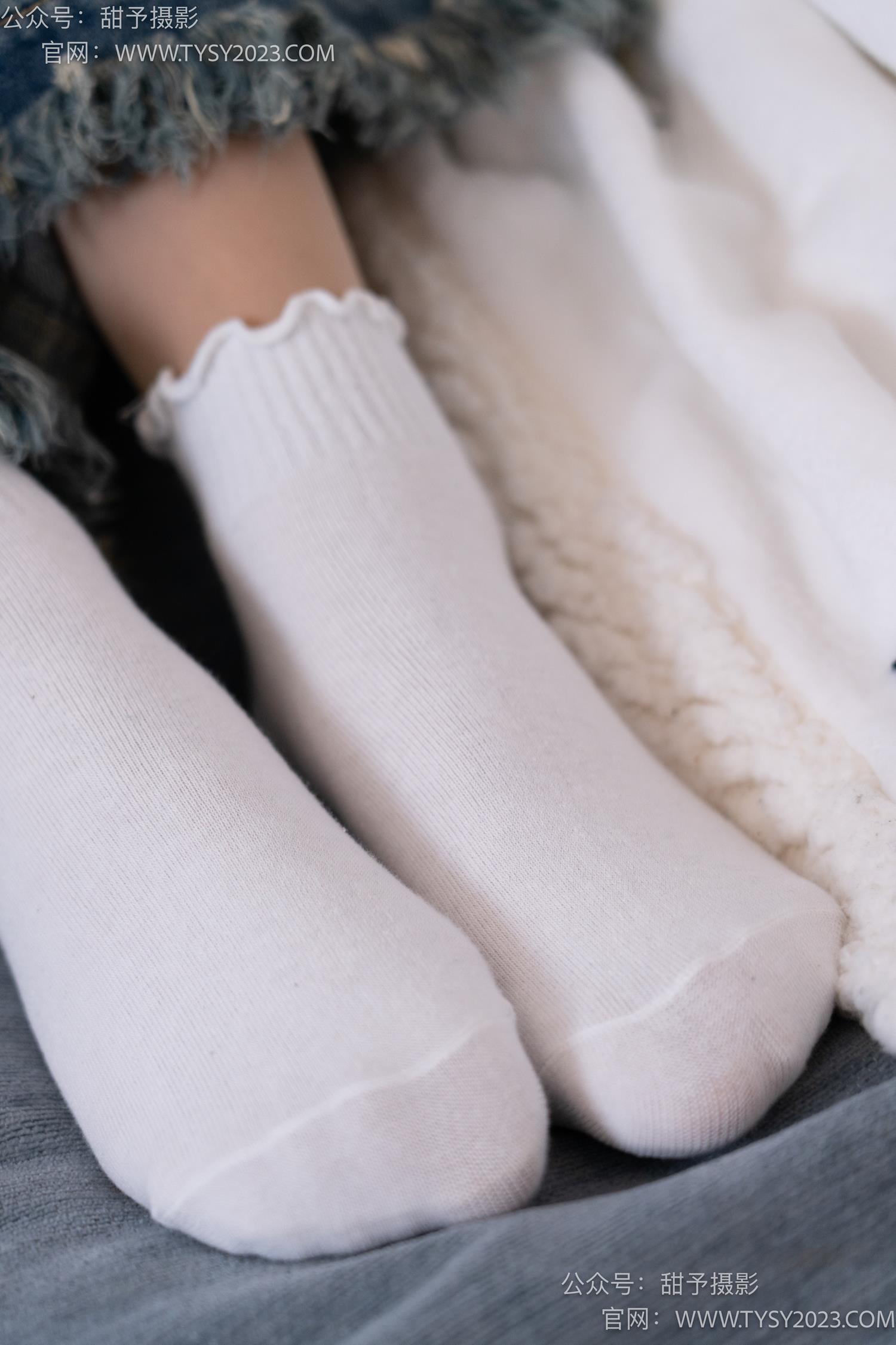 图片[54]-甜予摄影 NO.064 雪梨-帆布鞋、白棉袜、肉丝（脚尖加固款）[130P] – 速更版-美库