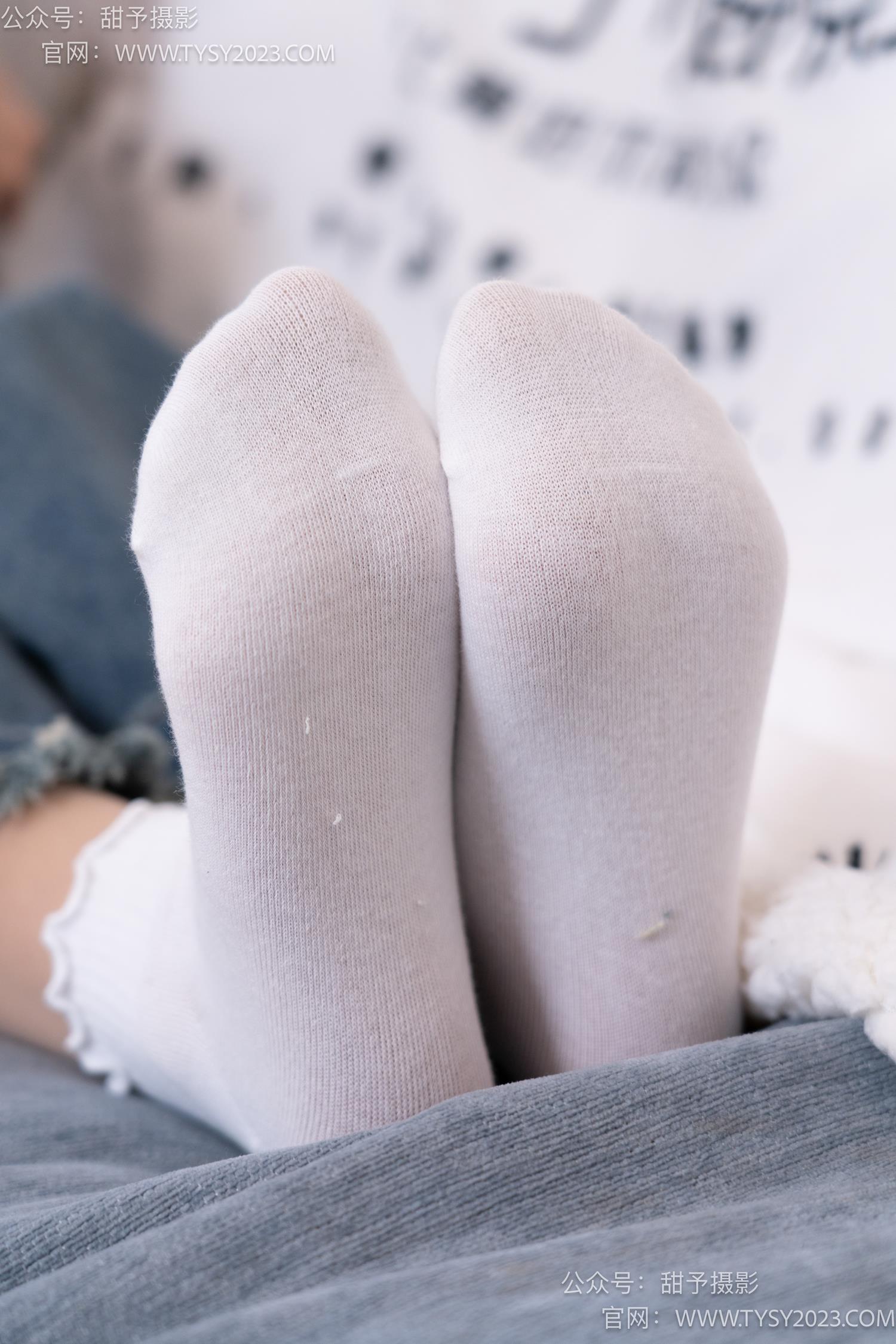 图片[55]-甜予摄影 NO.064 雪梨-帆布鞋、白棉袜、肉丝（脚尖加固款）[130P] – 速更版-美库