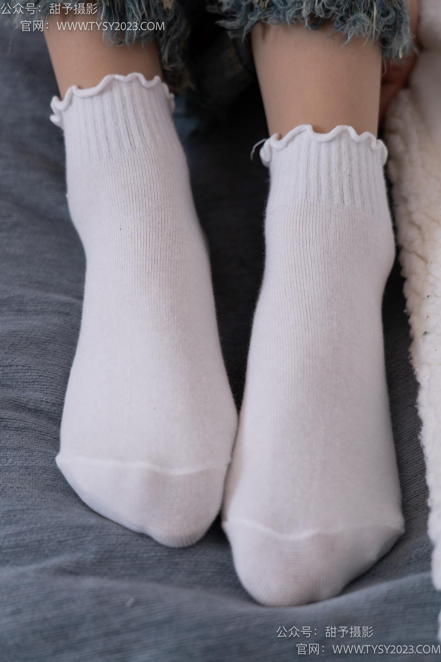 图片[59]-甜予摄影 NO.064 雪梨-帆布鞋、白棉袜、肉丝（脚尖加固款）[130P] – 速更版-美库