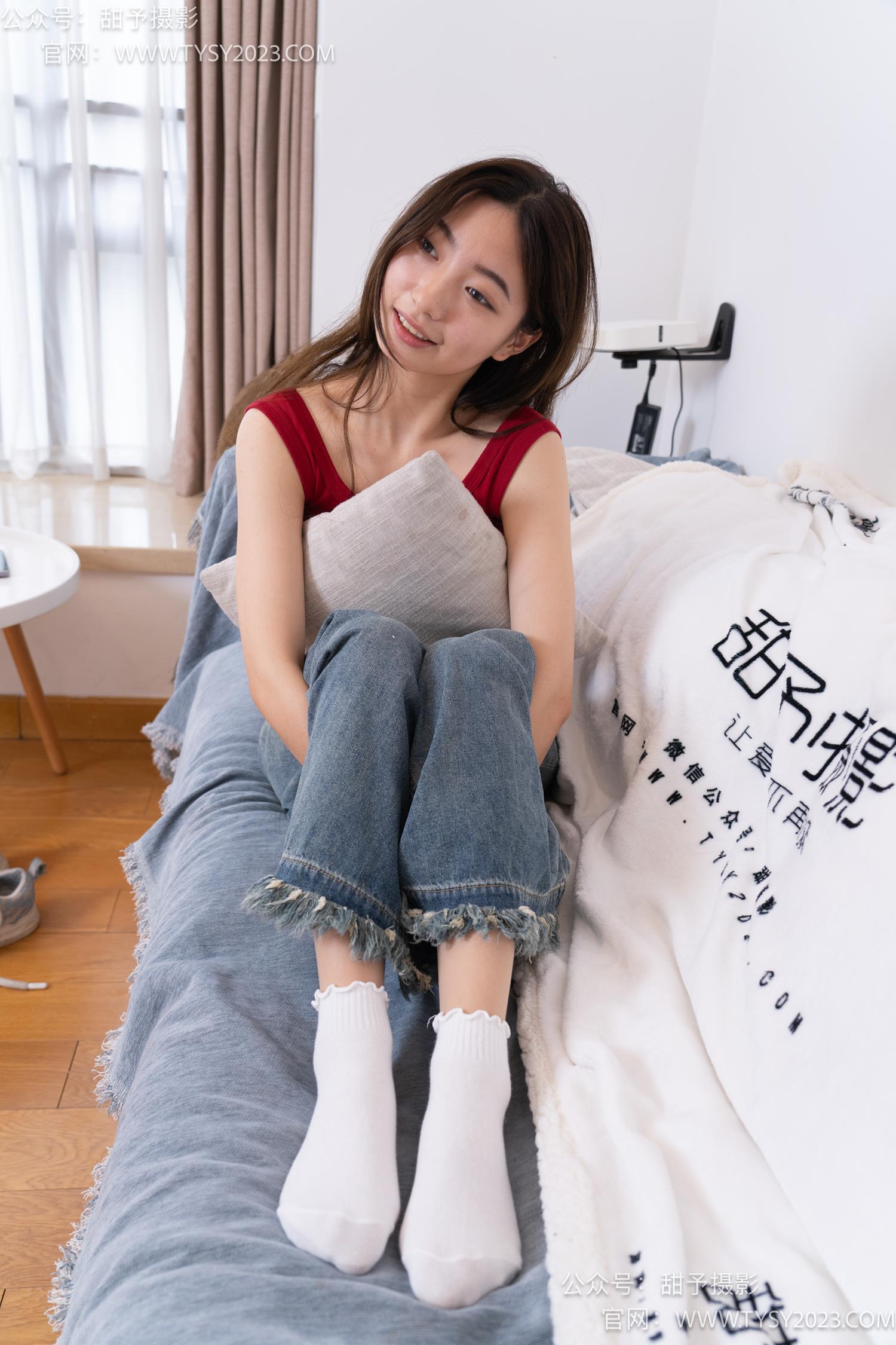 图片[62]-甜予摄影 NO.064 雪梨-帆布鞋、白棉袜、肉丝（脚尖加固款）[130P] – 速更版-美库