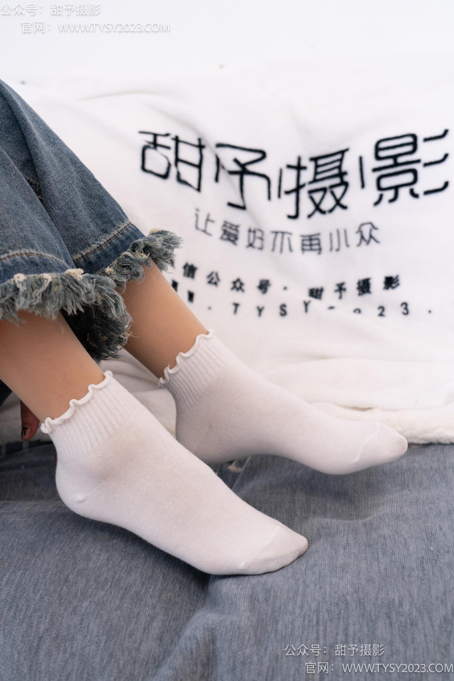 图片[67]-甜予摄影 NO.064 雪梨-帆布鞋、白棉袜、肉丝（脚尖加固款）[130P] – 速更版-美库