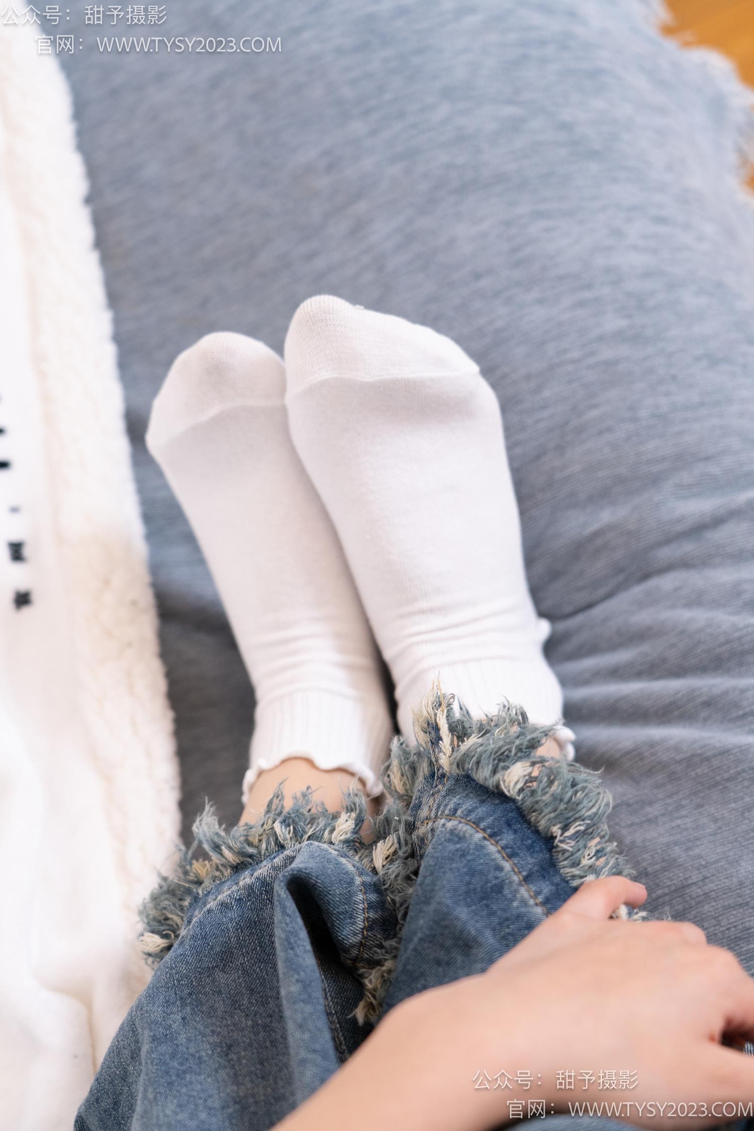 图片[70]-甜予摄影 NO.064 雪梨-帆布鞋、白棉袜、肉丝（脚尖加固款）[130P] – 速更版-美库
