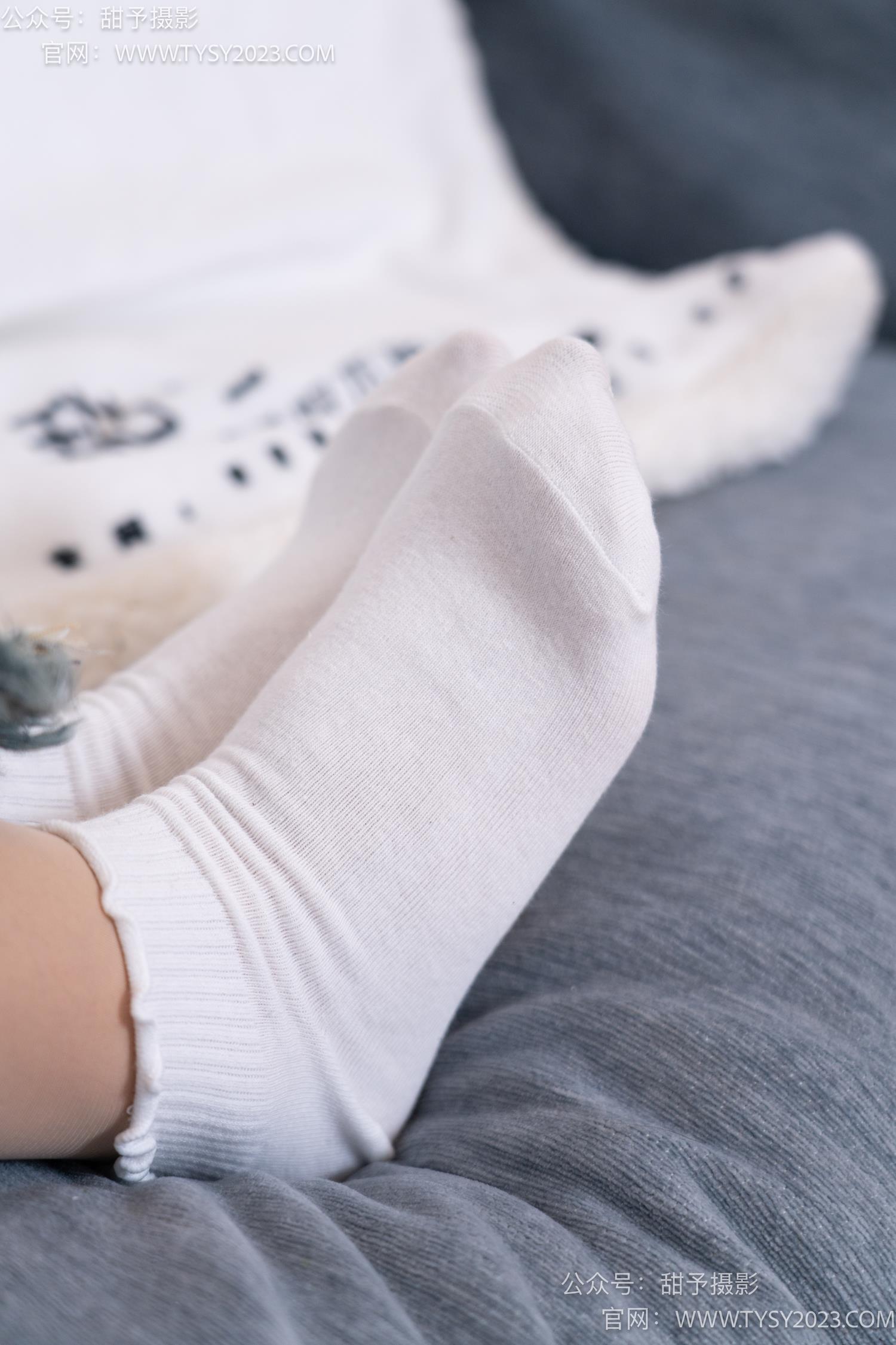 图片[71]-甜予摄影 NO.064 雪梨-帆布鞋、白棉袜、肉丝（脚尖加固款）[130P] – 速更版-美库