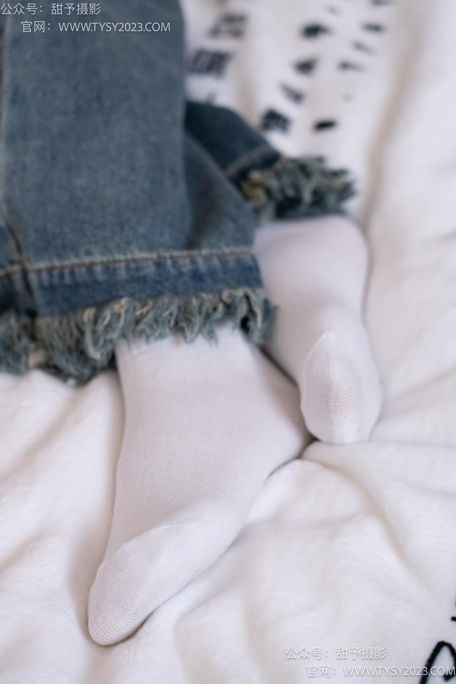 图片[74]-甜予摄影 NO.064 雪梨-帆布鞋、白棉袜、肉丝（脚尖加固款）[130P] – 速更版-美库
