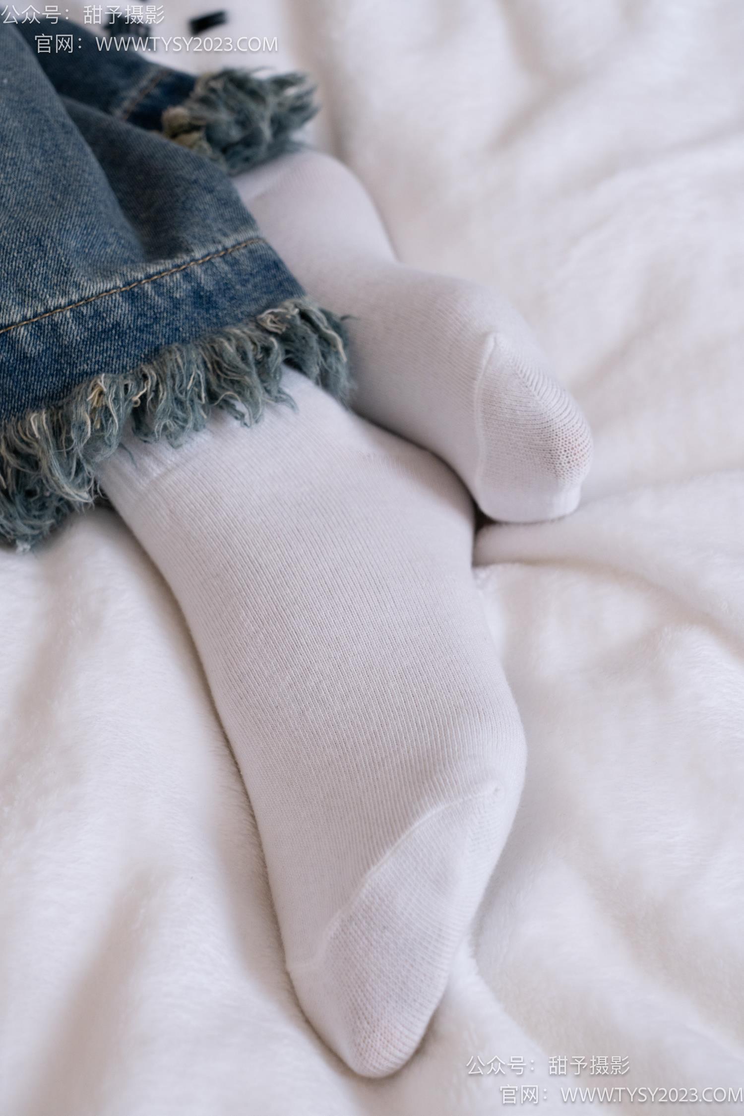 图片[76]-甜予摄影 NO.064 雪梨-帆布鞋、白棉袜、肉丝（脚尖加固款）[130P] – 速更版-美库