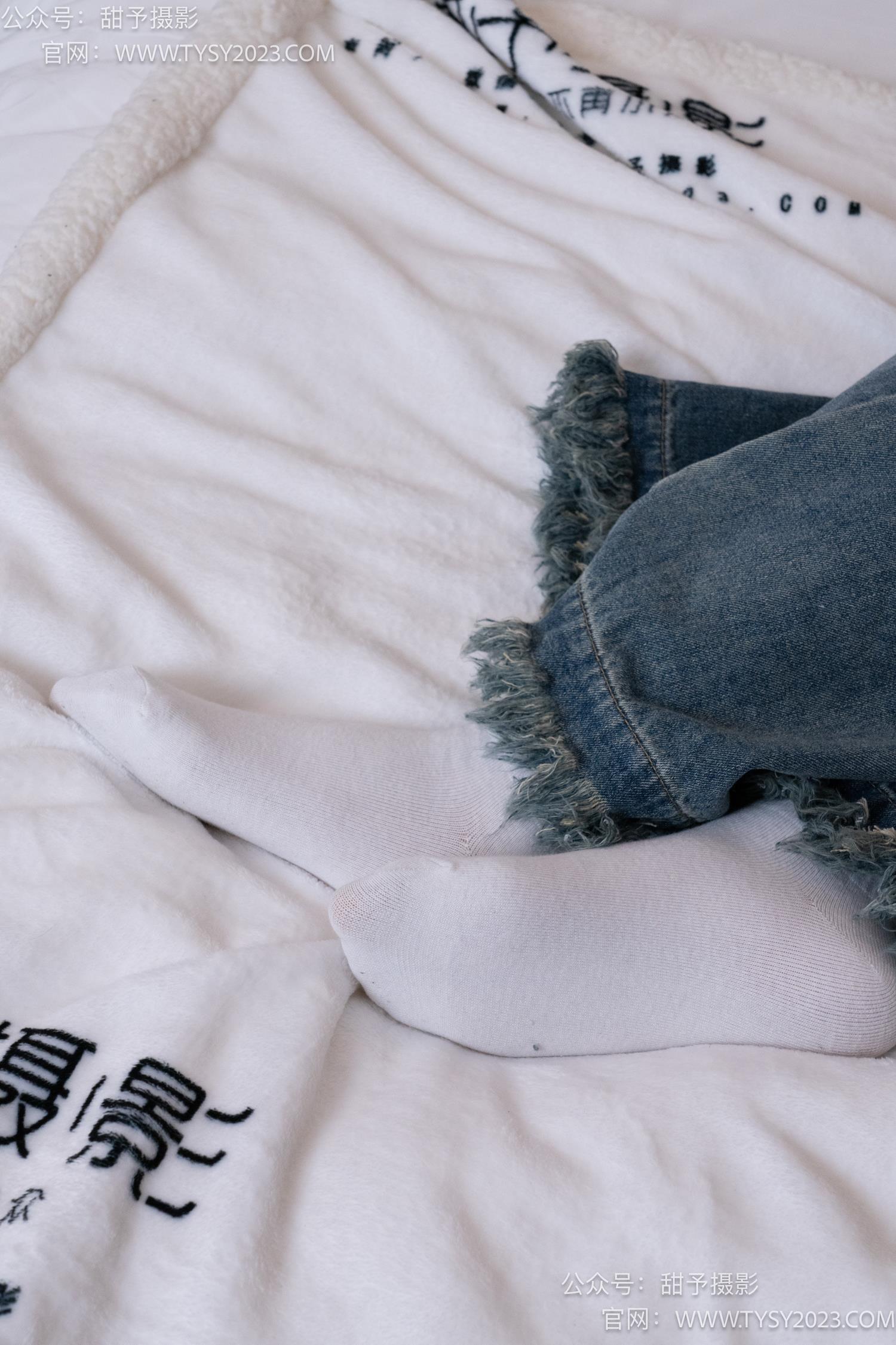 图片[78]-甜予摄影 NO.064 雪梨-帆布鞋、白棉袜、肉丝（脚尖加固款）[130P] – 速更版-美库