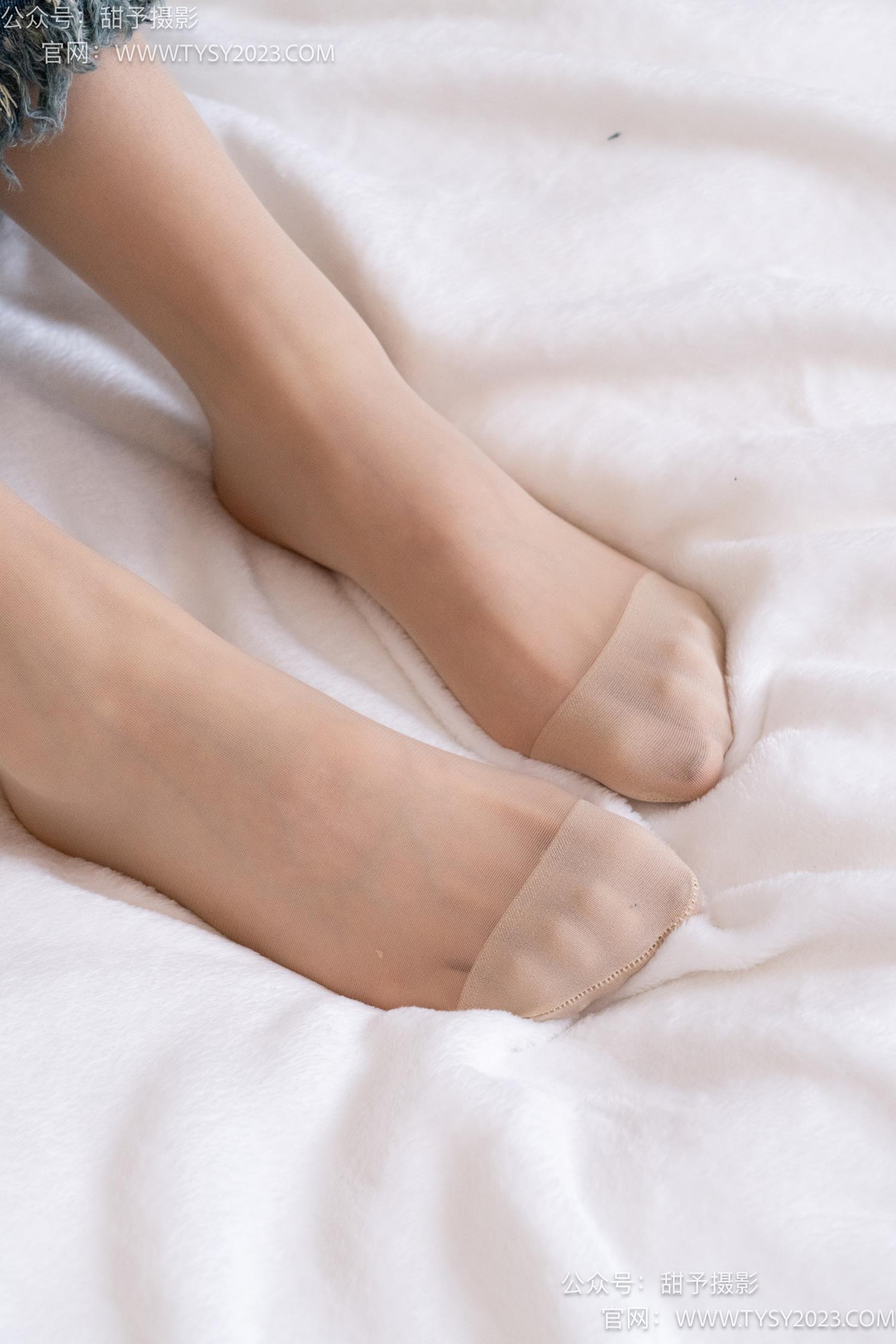 图片[95]-甜予摄影 NO.064 雪梨-帆布鞋、白棉袜、肉丝（脚尖加固款）[130P] – 速更版-美库