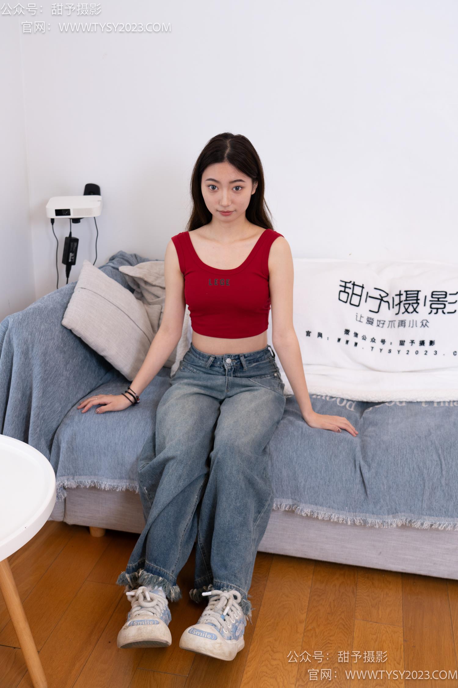 图片[122]-甜予摄影 NO.064 雪梨-帆布鞋、白棉袜、肉丝（脚尖加固款）[130P] – 速更版-美库