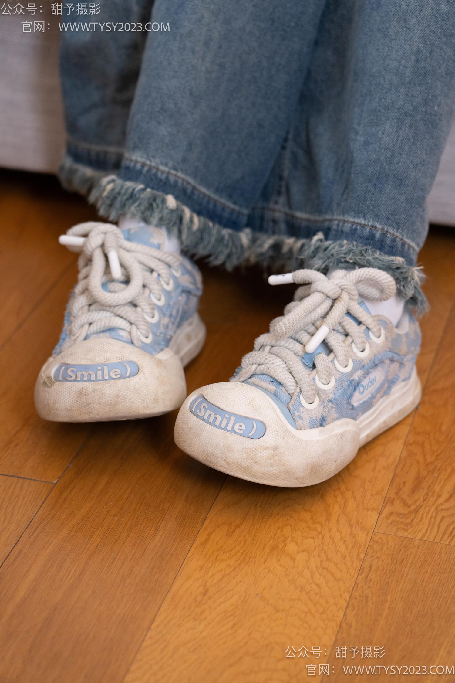图片[129]-甜予摄影 NO.064 雪梨-帆布鞋、白棉袜、肉丝（脚尖加固款）[130P] – 速更版-美库
