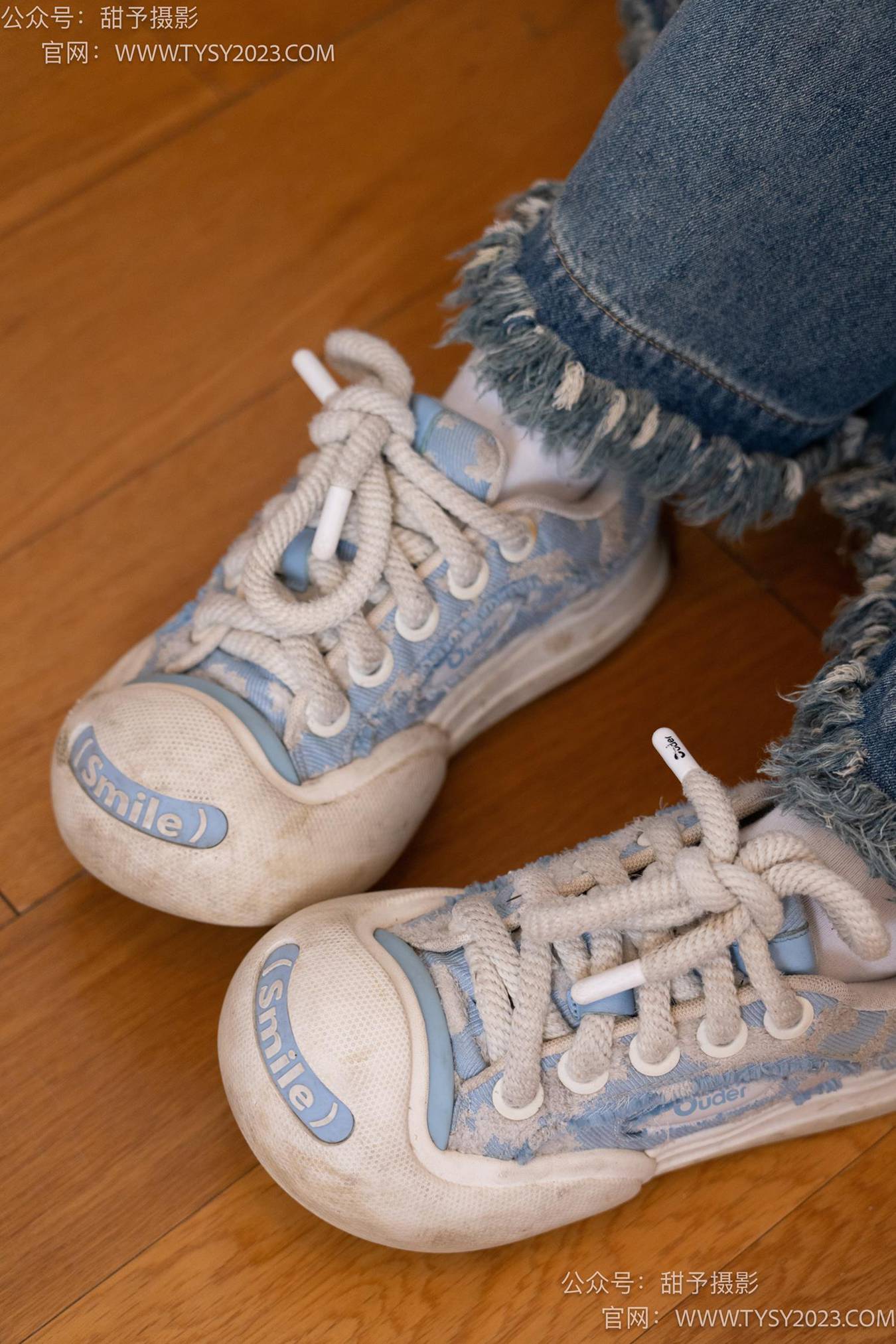 图片[130]-甜予摄影 NO.064 雪梨-帆布鞋、白棉袜、肉丝（脚尖加固款）[130P] – 速更版-美库