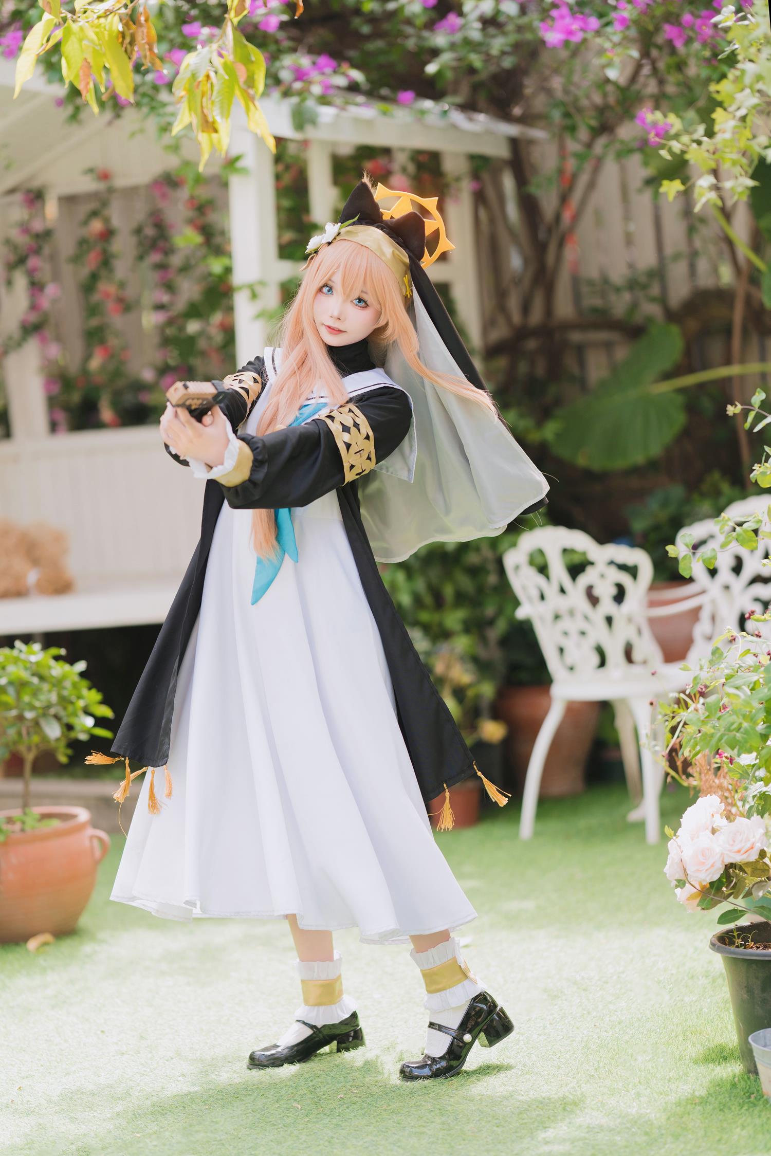 图片[23]-艾西aiwest  碧蓝档案 伊落玛丽 修女[33P] – 速更版-美库