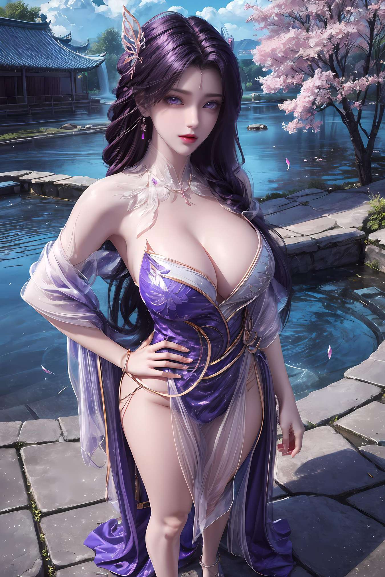 图片[12]-AI绘画 392 云溪[48P] – 速更版-美库