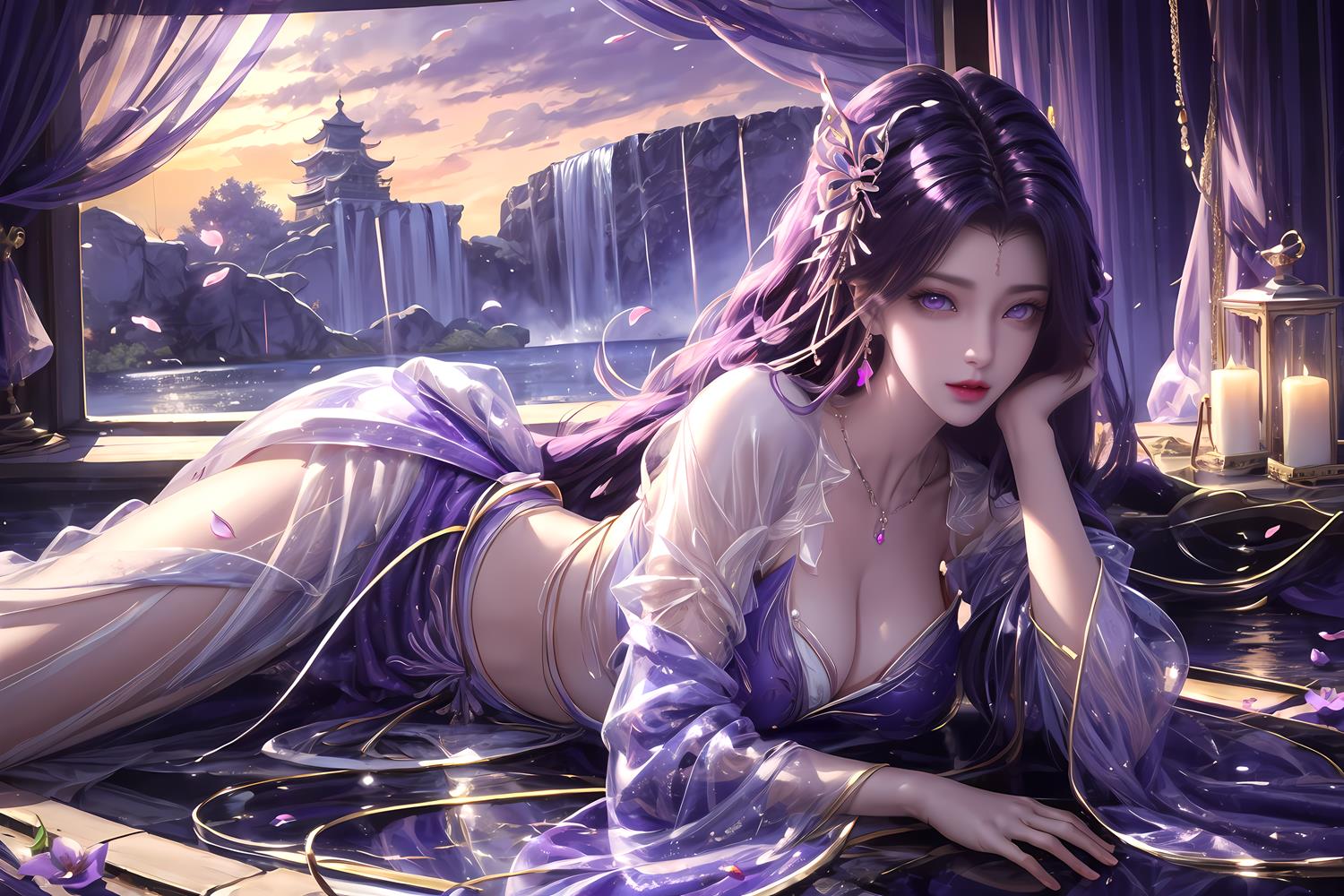 图片[19]-AI绘画 392 云溪[48P] – 速更版-美库