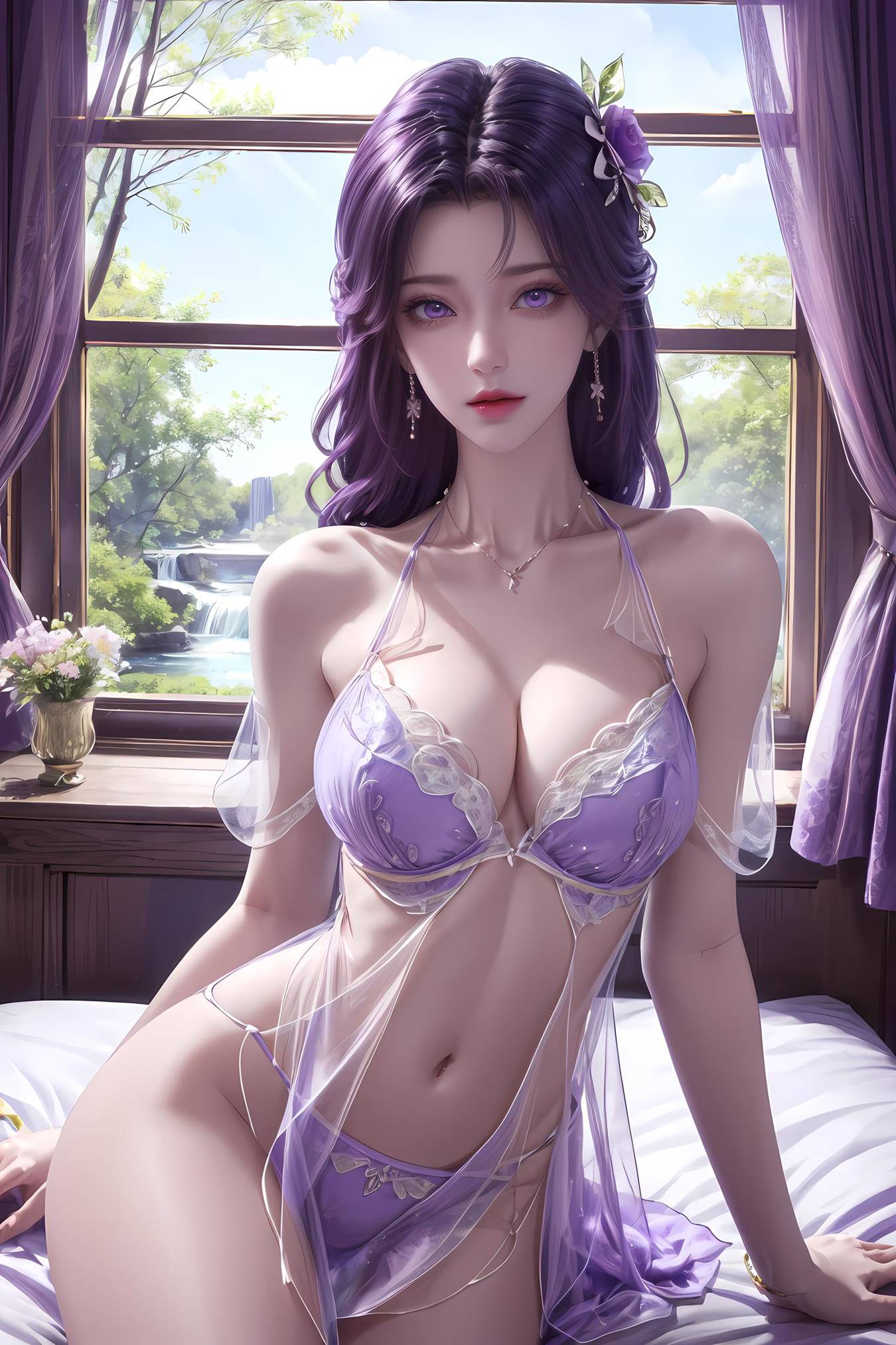 图片[21]-AI绘画 392 云溪[48P] – 速更版-美库