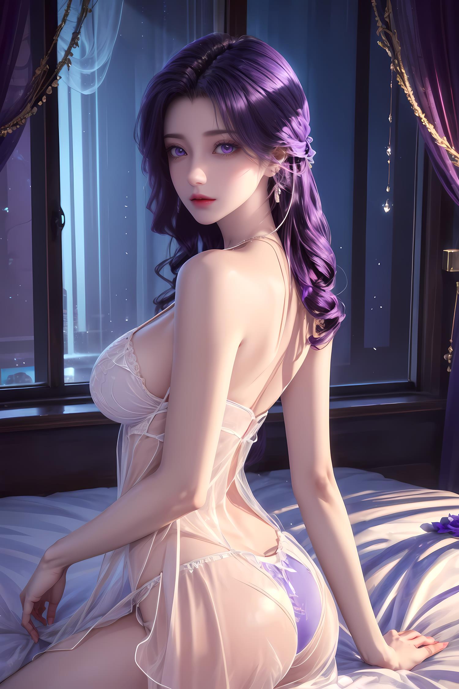 图片[25]-AI绘画 392 云溪[48P] – 速更版-美库