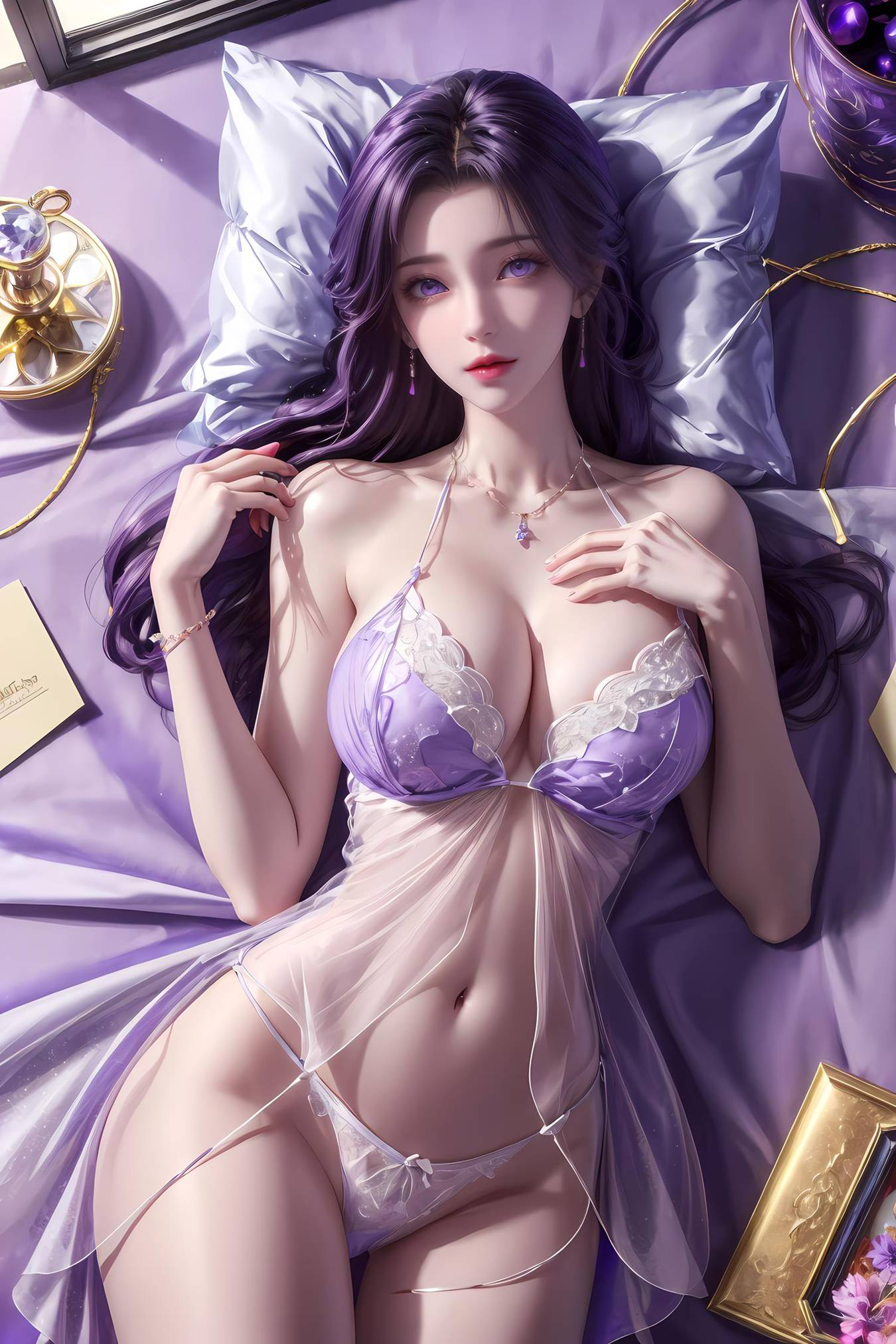 图片[28]-AI绘画 392 云溪[48P] – 速更版-美库