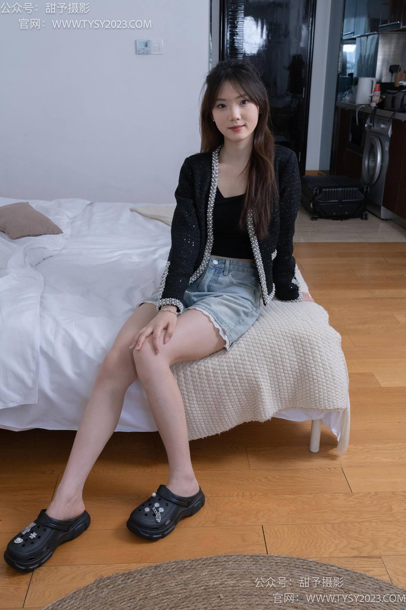 图片[67]-甜予摄影 NO.065 璇璇-靴子、洞洞鞋、白棉袜、裸足[175P] – 速更版-美库