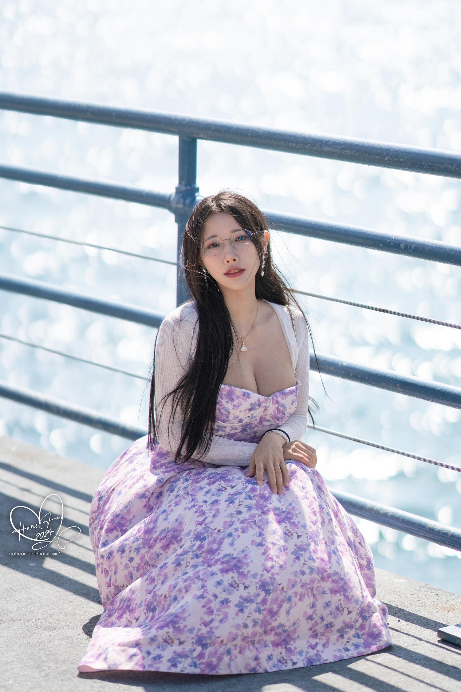 图片[18]-Hane Ame 雨波写真  – 眼鏡女友 夏末回忆[58P] – 速更版-美库