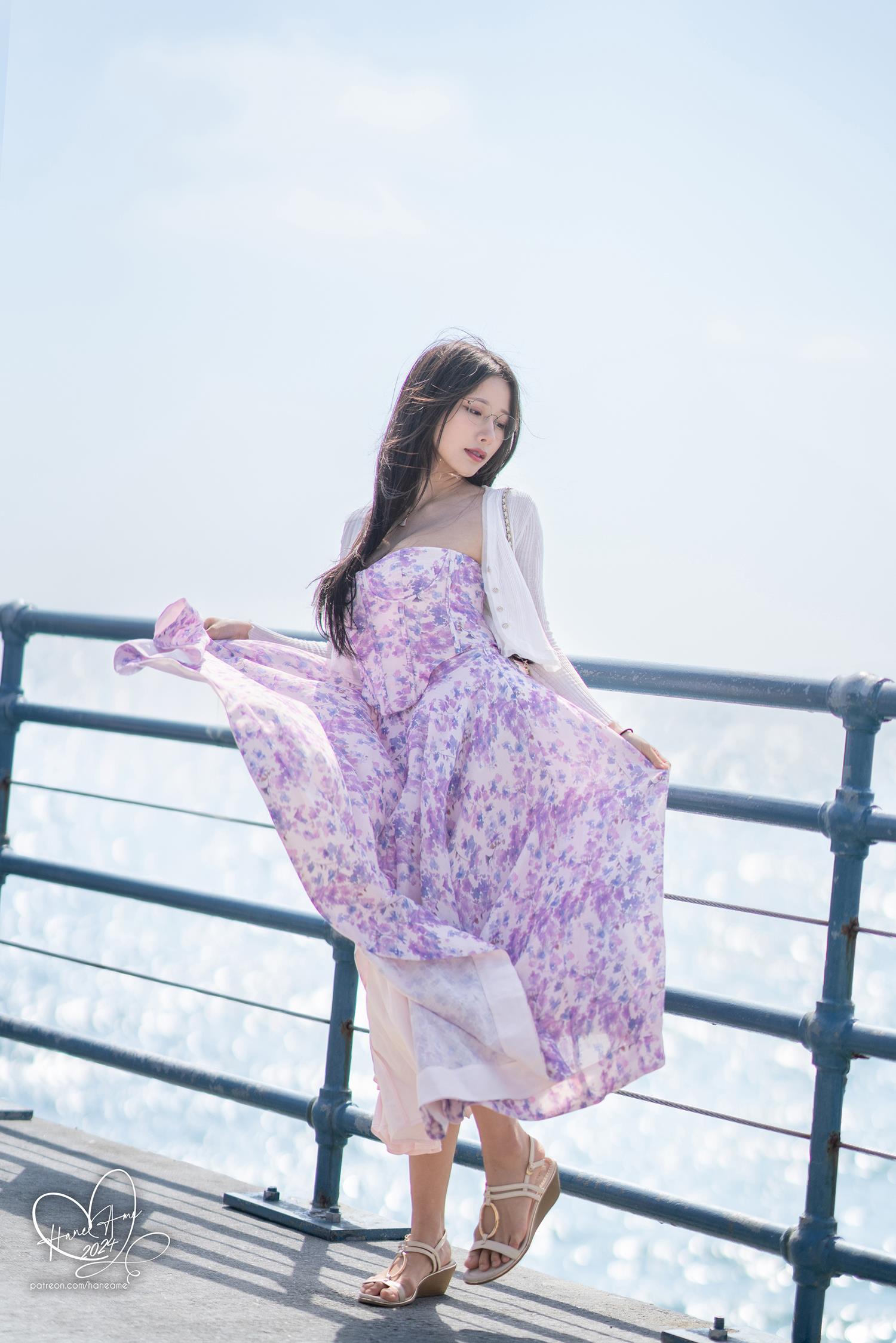 图片[20]-Hane Ame 雨波写真  – 眼鏡女友 夏末回忆[58P] – 速更版-美库