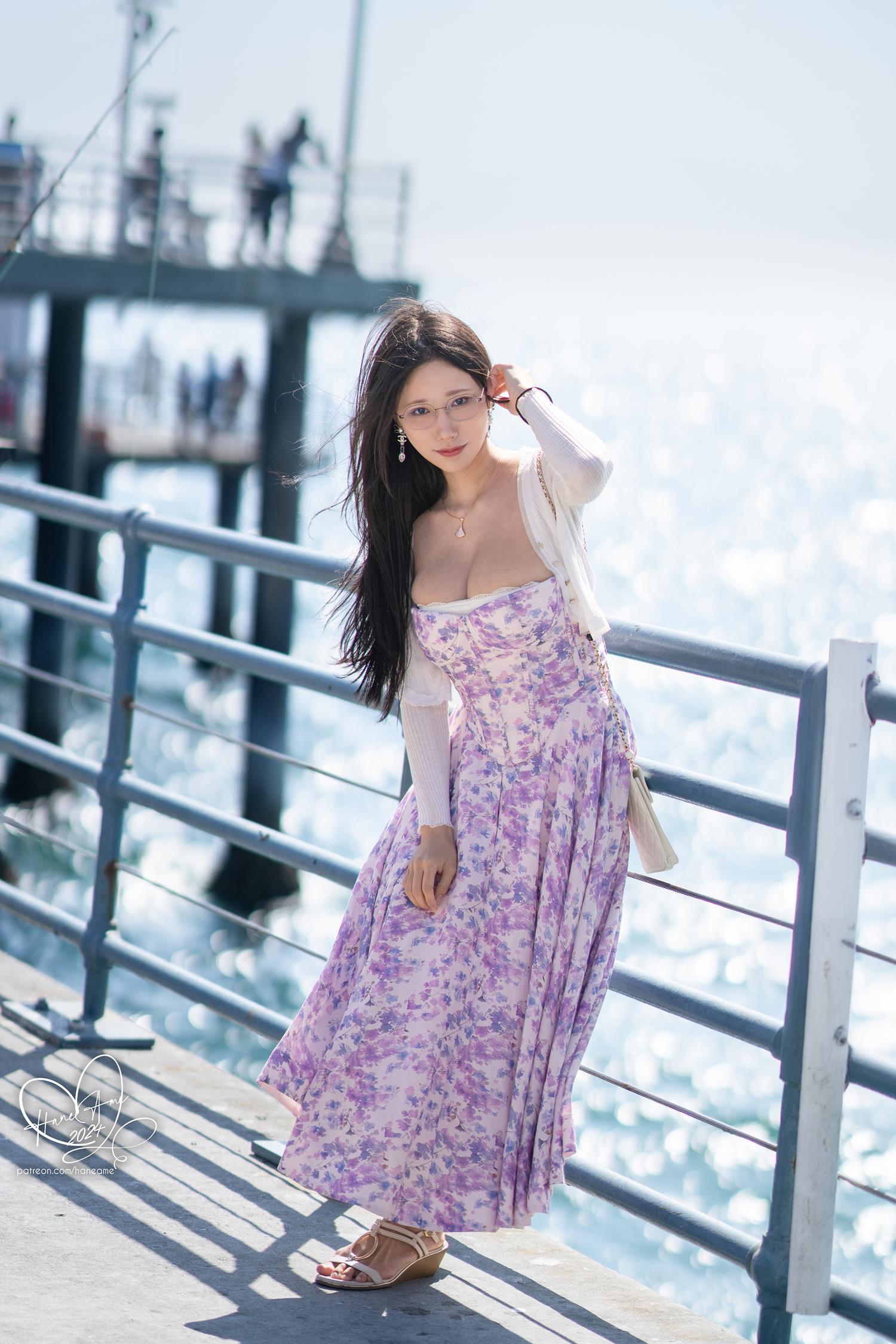 图片[23]-Hane Ame 雨波写真  – 眼鏡女友 夏末回忆[58P] – 速更版-美库