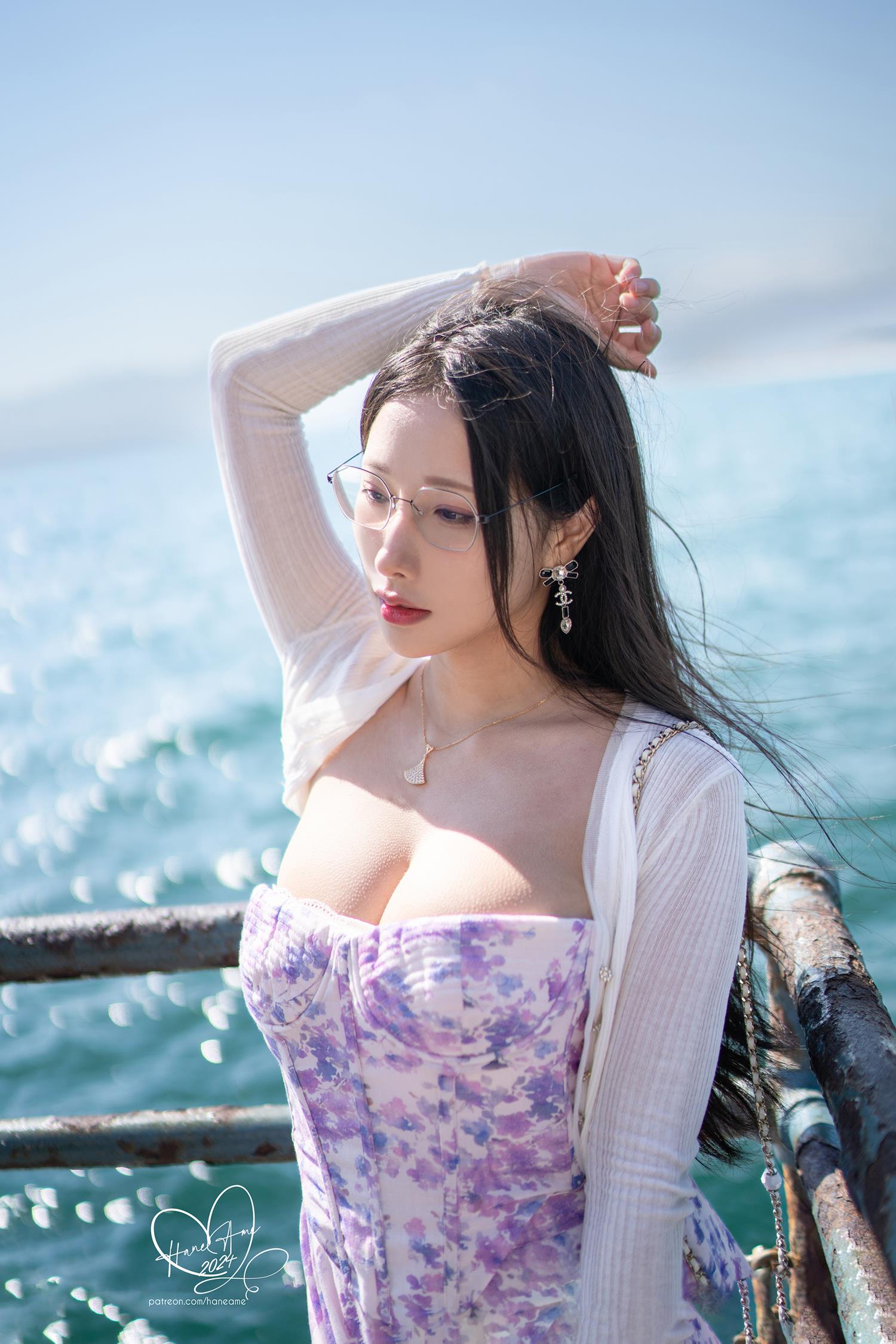 图片[34]-Hane Ame 雨波写真  – 眼鏡女友 夏末回忆[58P] – 速更版-美库