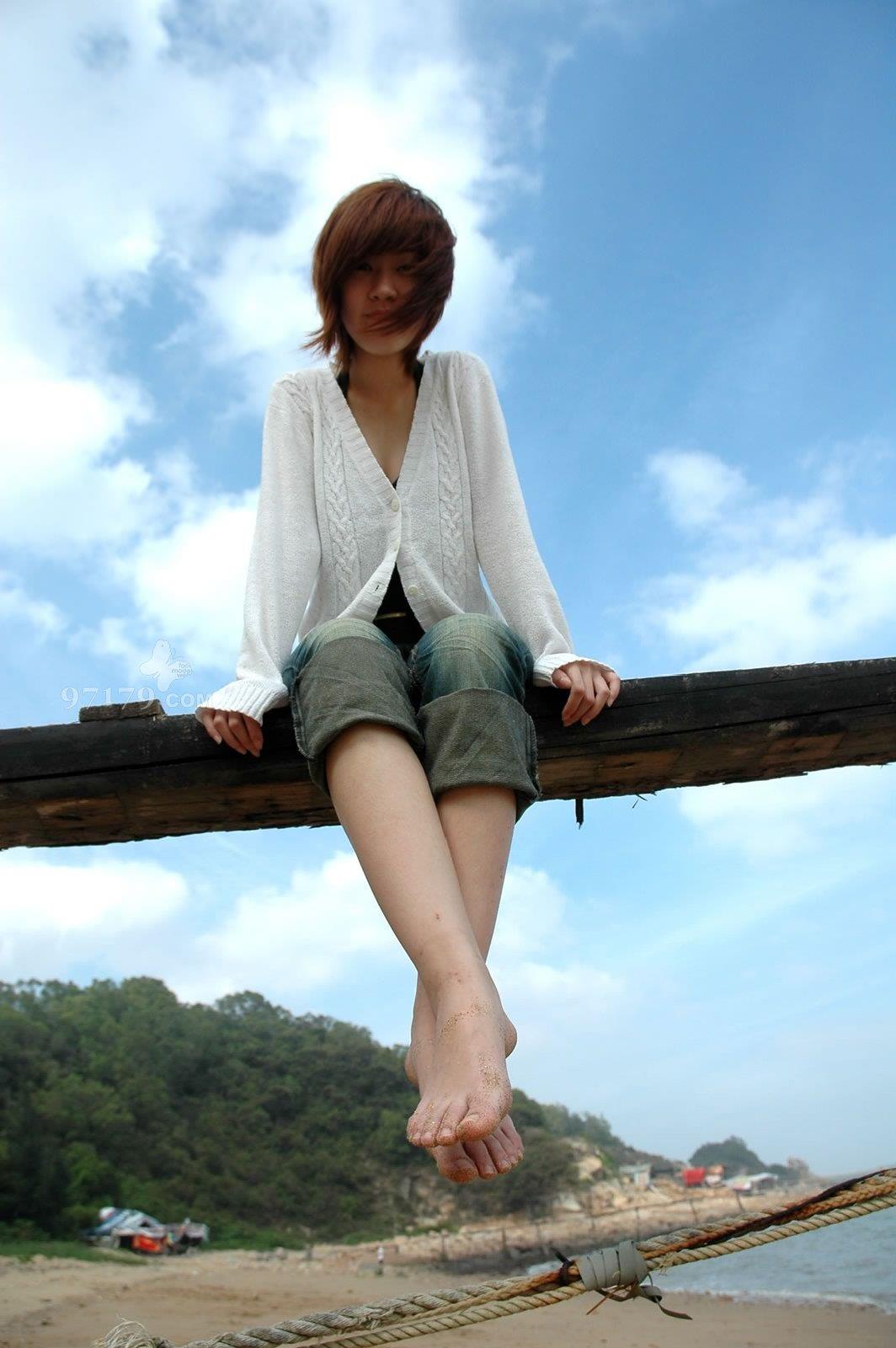 图片[44]-97179 NO.019-Skina 第十九部蓝天白云下SHOW美足[56P] – 速更版-美库