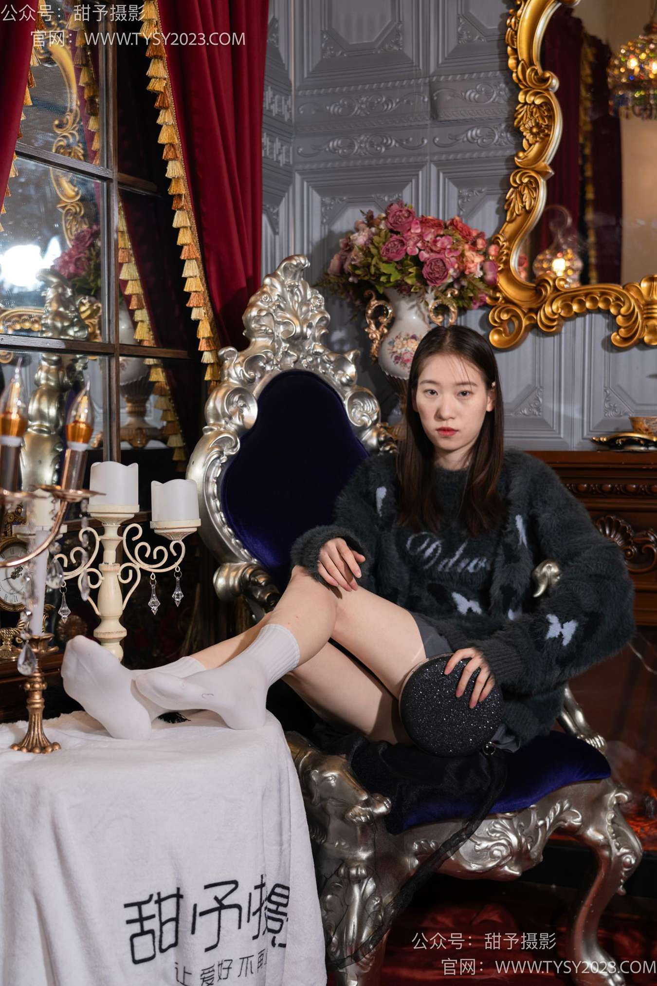 图片[21]-甜予摄影 NO.067 帆帆-高跟鞋、白棉袜、裸足[119P] – 速更版-美库