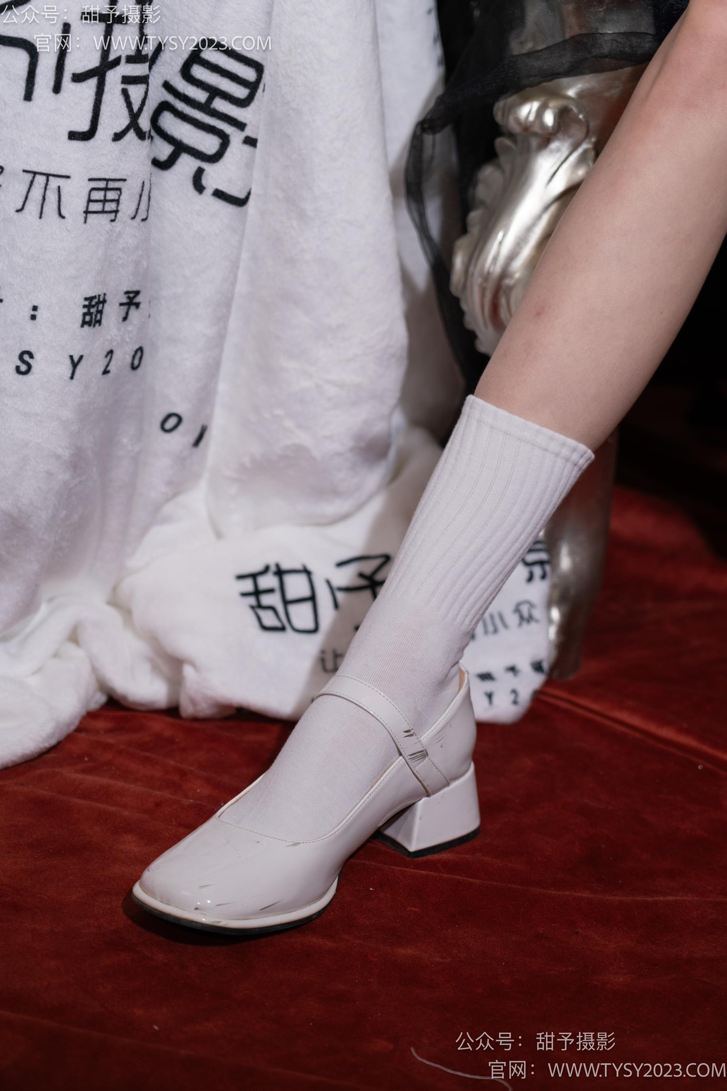 图片[86]-甜予摄影 NO.067 帆帆-高跟鞋、白棉袜、裸足[119P] – 速更版-美库