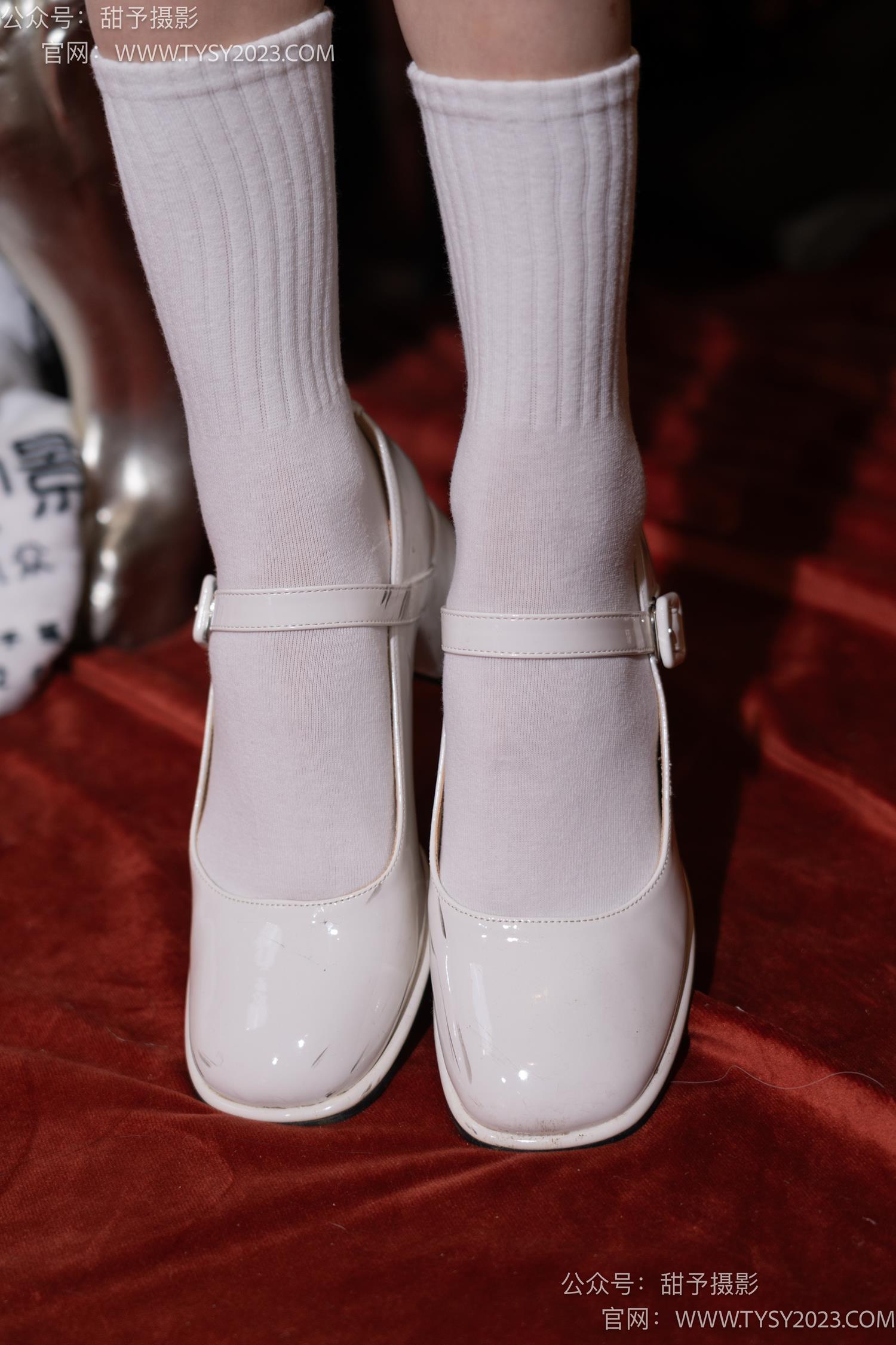 图片[100]-甜予摄影 NO.067 帆帆-高跟鞋、白棉袜、裸足[119P] – 速更版-美库