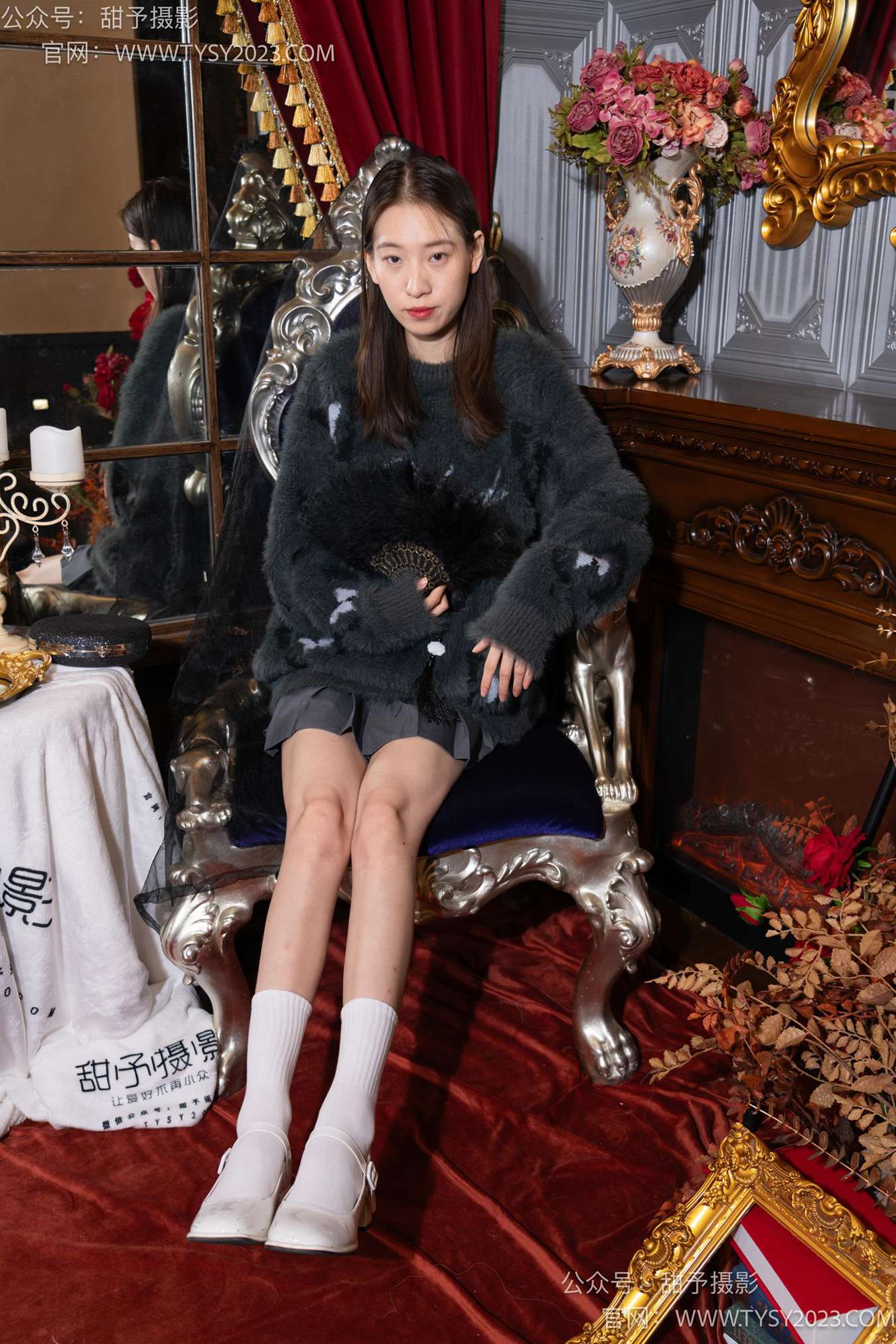 图片[103]-甜予摄影 NO.067 帆帆-高跟鞋、白棉袜、裸足[119P] – 速更版-美库