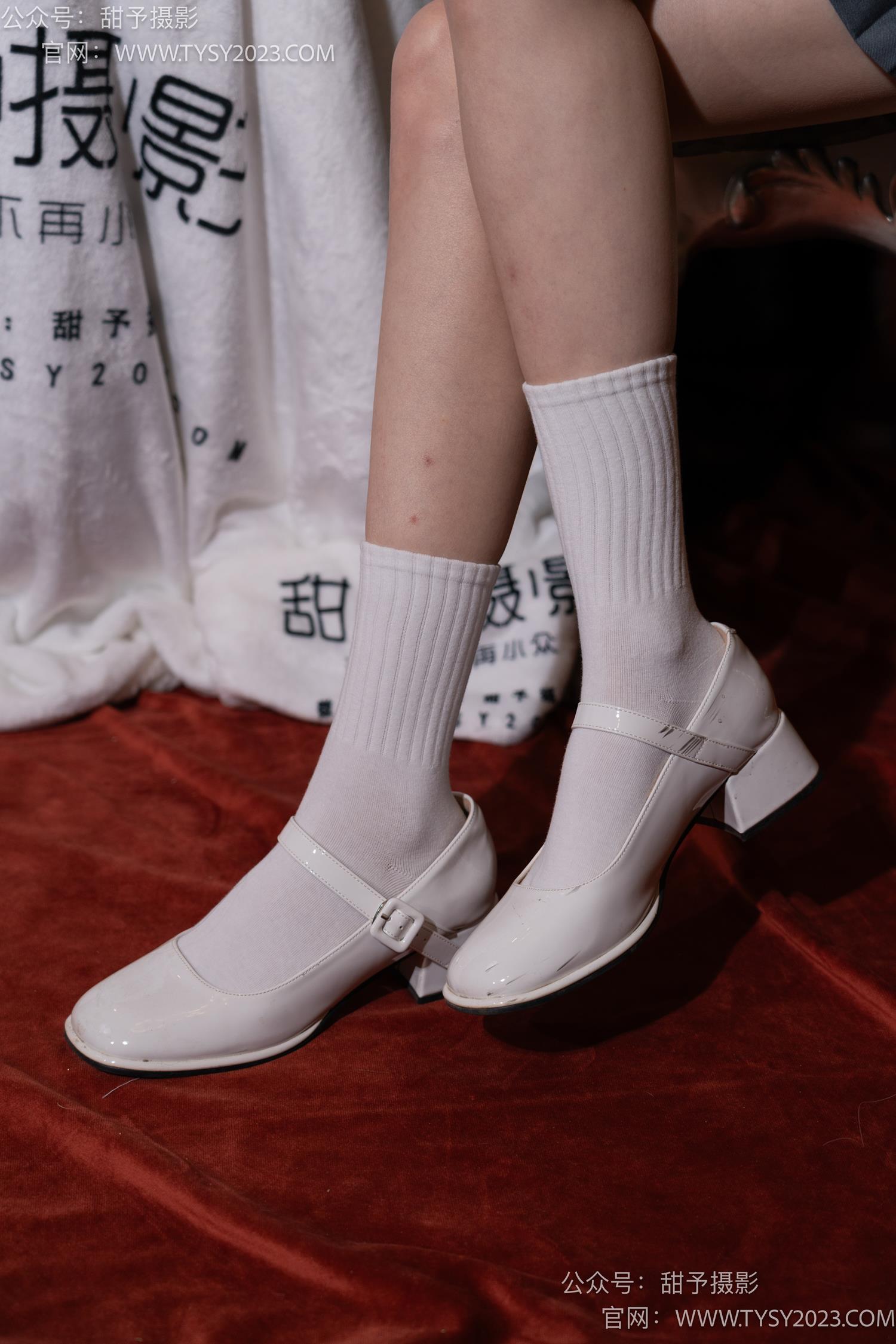图片[105]-甜予摄影 NO.067 帆帆-高跟鞋、白棉袜、裸足[119P] – 速更版-美库