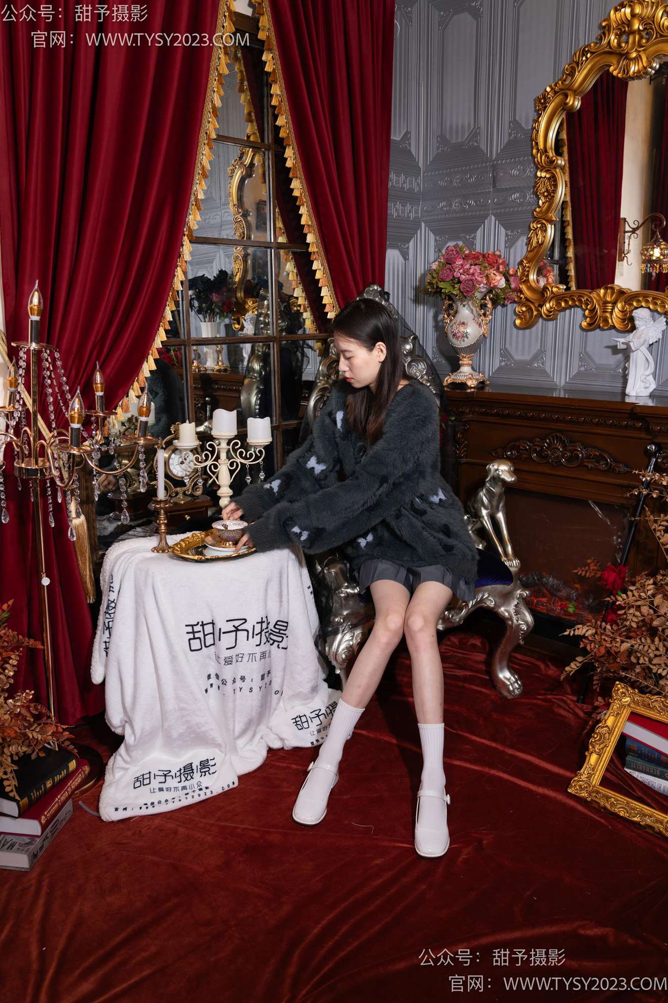 图片[113]-甜予摄影 NO.067 帆帆-高跟鞋、白棉袜、裸足[119P] – 速更版-美库