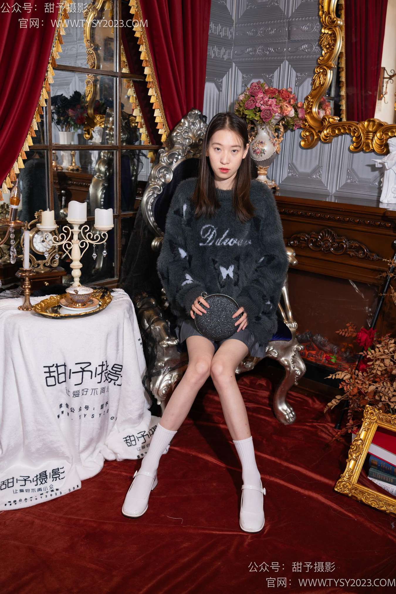 图片[114]-甜予摄影 NO.067 帆帆-高跟鞋、白棉袜、裸足[119P] – 速更版-美库