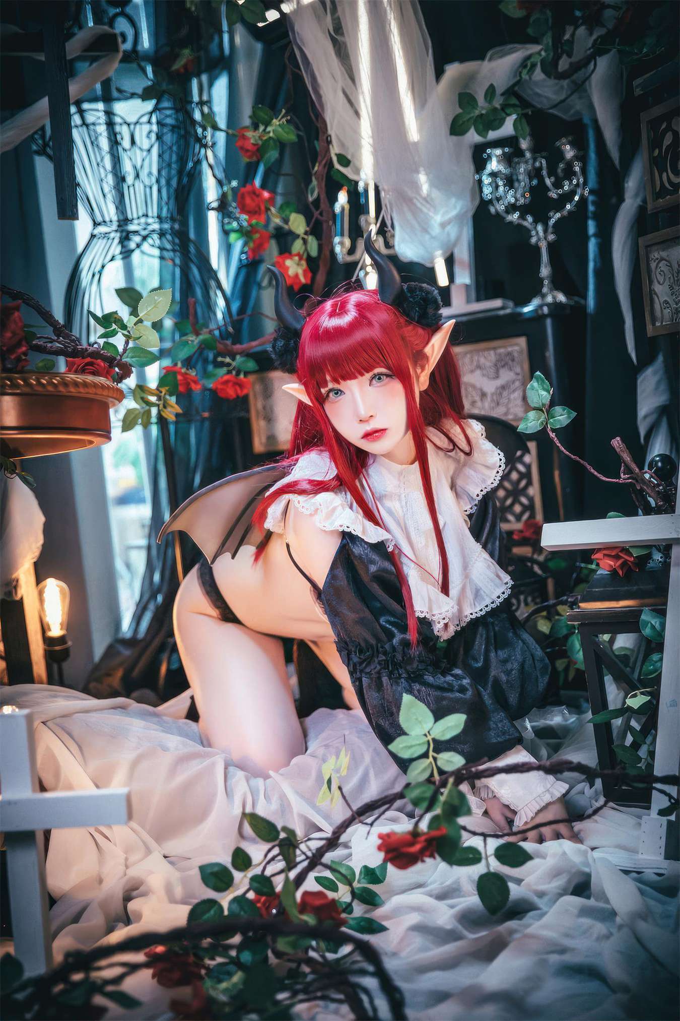 图片[19]-雪晴Astra  – 喜多川海梦 利兹 恶魔[22P] – 速更版-美库