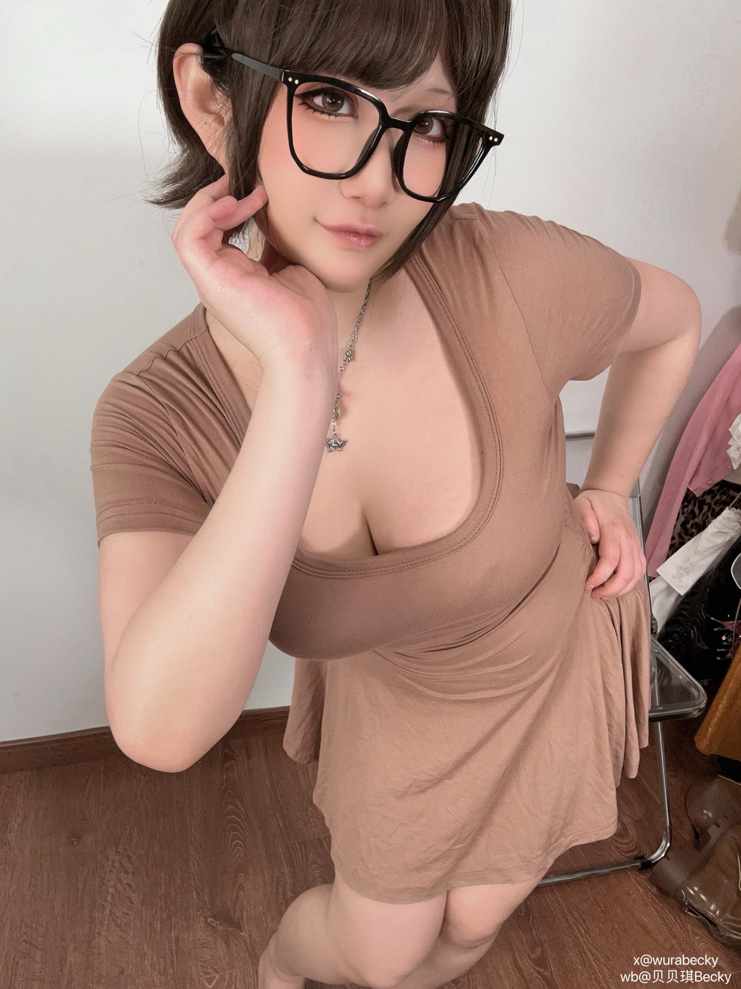 图片[18]-贝贝琪Becky  – 桃子水袋[18P] – 速更版-美库