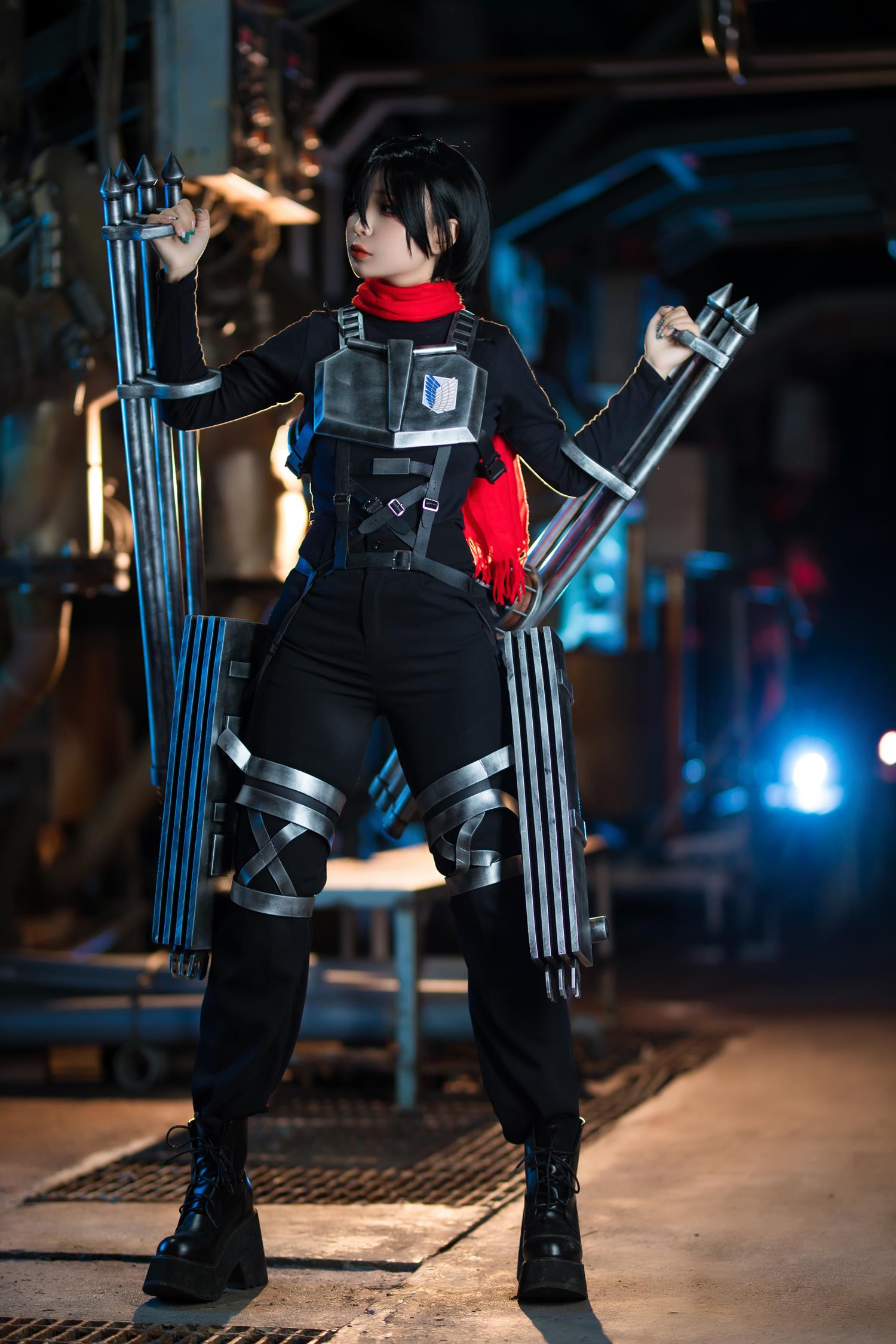 图片[14]-Umeko J  – cosplay Mikasa Final Season Attack on Titan[26P] – 速更版-美库