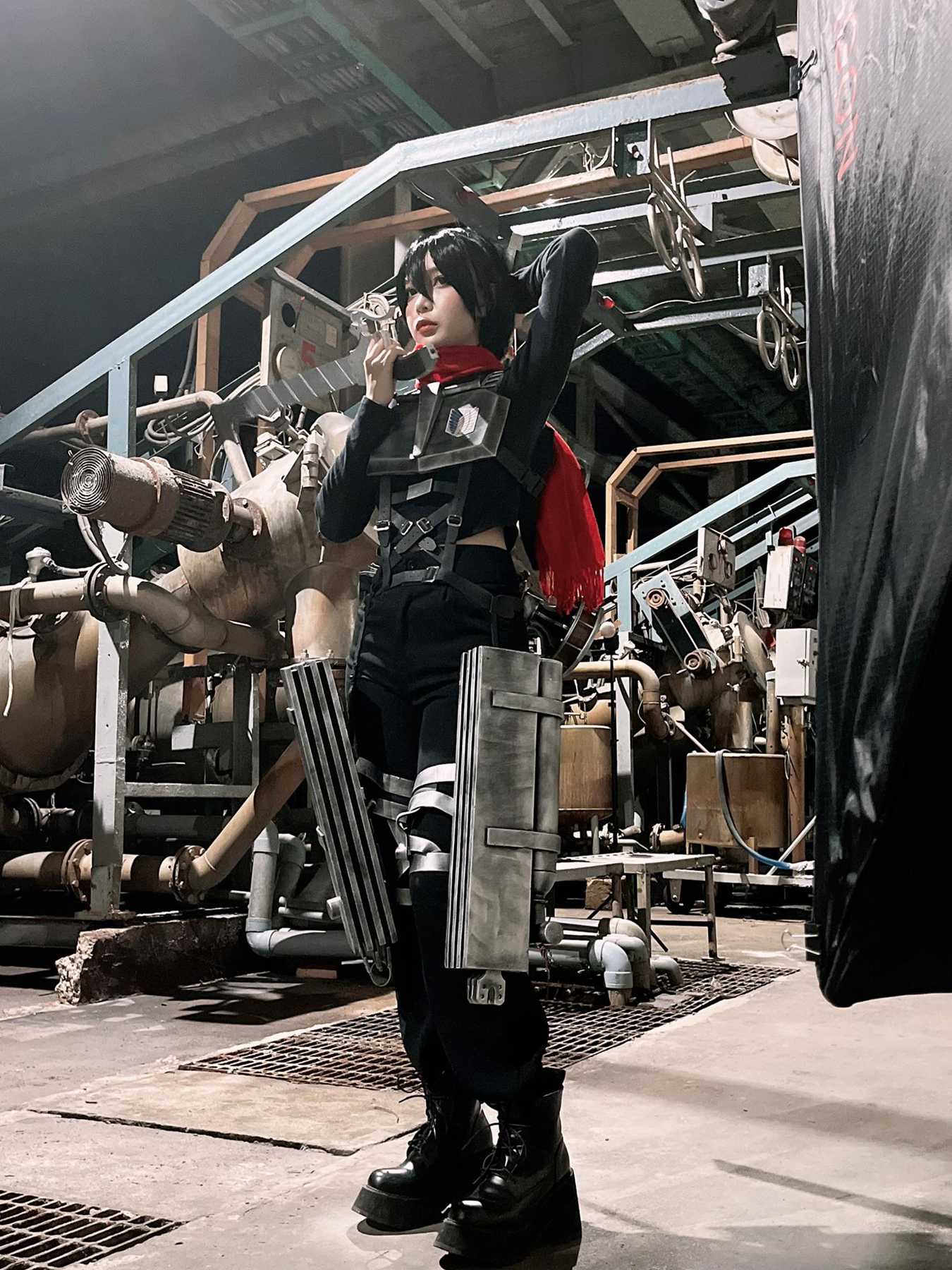 图片[22]-Umeko J  – cosplay Mikasa Final Season Attack on Titan[26P] – 速更版-美库