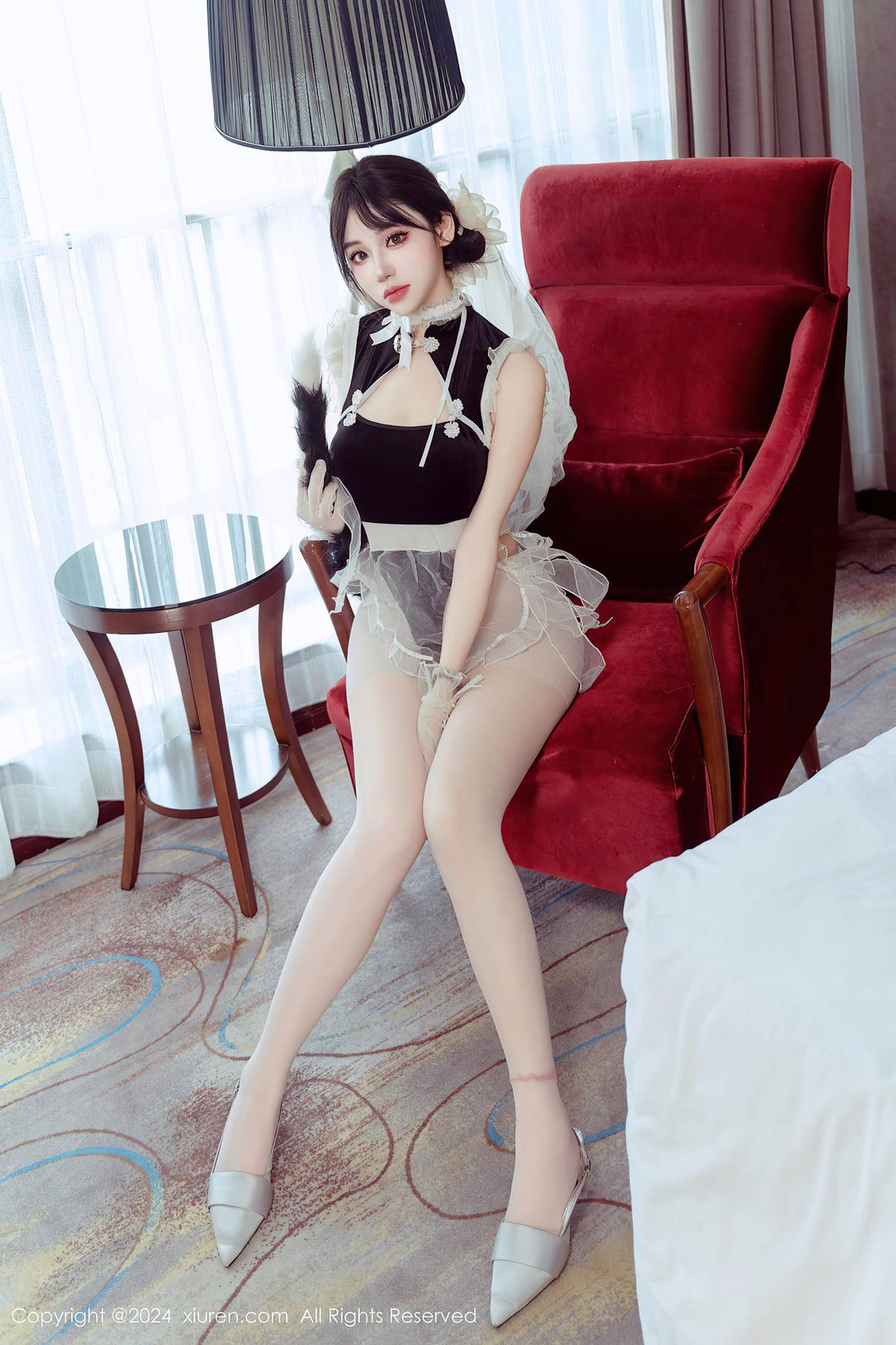 图片[20]-[Xiuren秀人网]2024.09.24 NO.9197 汐汐爱吃草莓 白丝姐姐[28+1P] – 速更版-美库