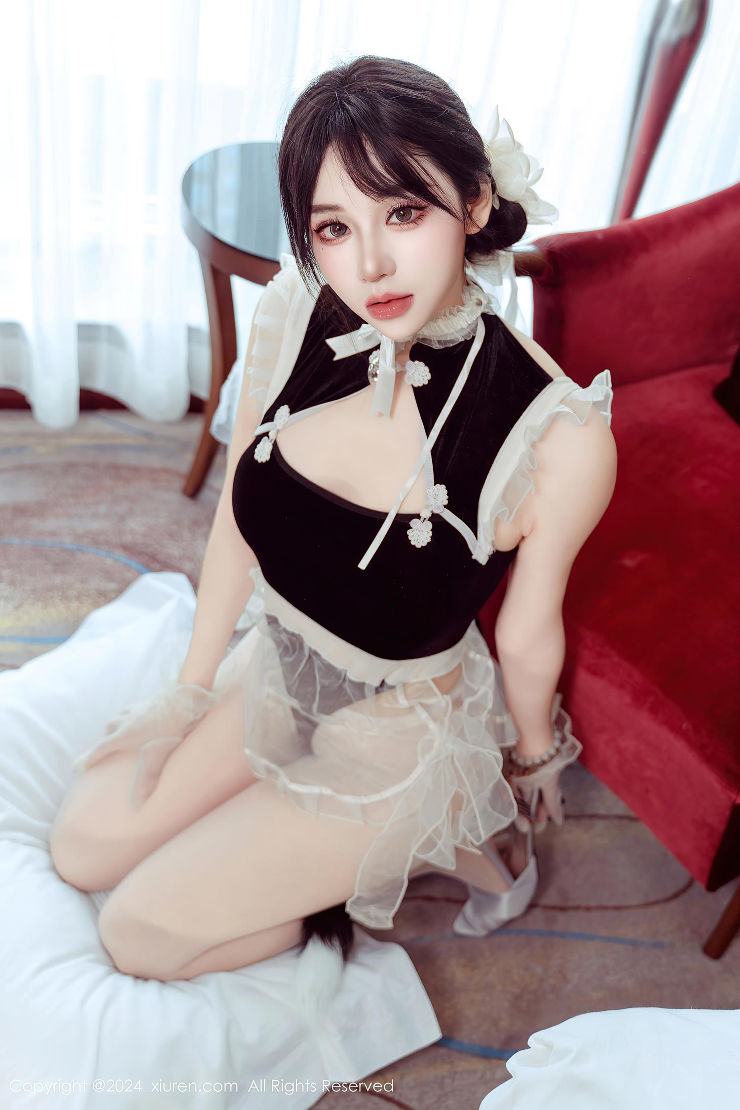 图片[25]-[Xiuren秀人网]2024.09.24 NO.9197 汐汐爱吃草莓 白丝姐姐[28+1P] – 速更版-美库