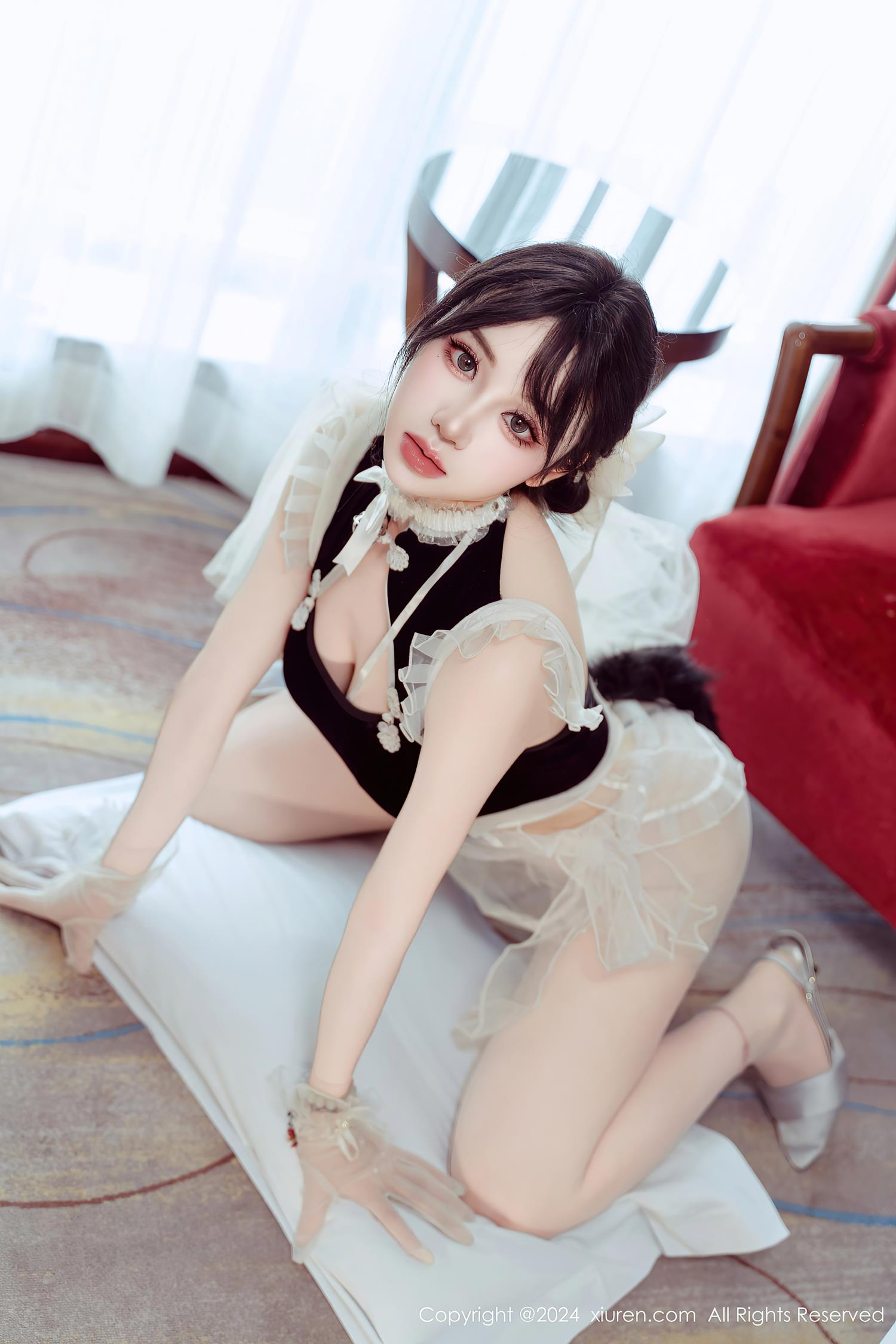 图片[27]-[Xiuren秀人网]2024.09.24 NO.9197 汐汐爱吃草莓 白丝姐姐[28+1P] – 速更版-美库