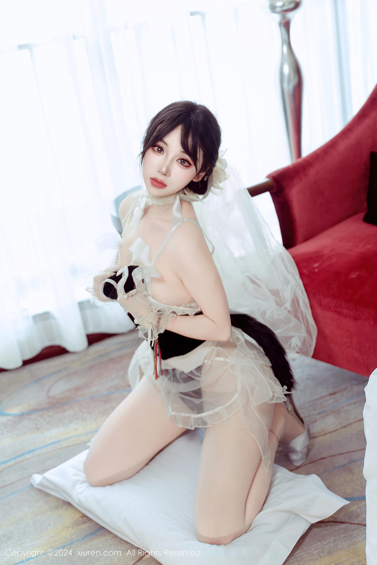 图片[28]-[Xiuren秀人网]2024.09.24 NO.9197 汐汐爱吃草莓 白丝姐姐[28+1P] – 速更版-美库