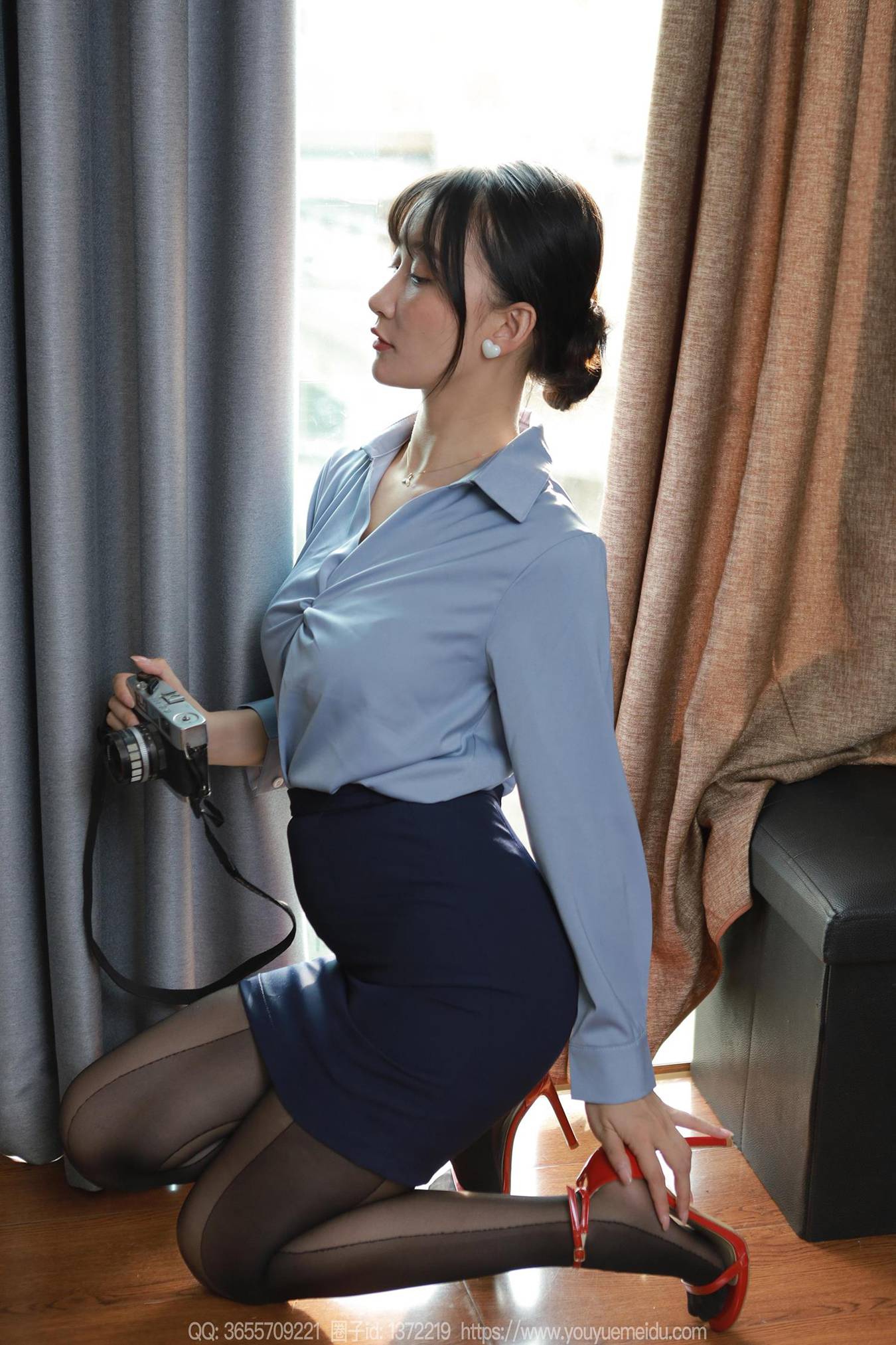 图片[47]-[IESS异思趣向] 2024.08.21 丝享家1825：秋秋《美女记者》[86P] – 速更版-美库