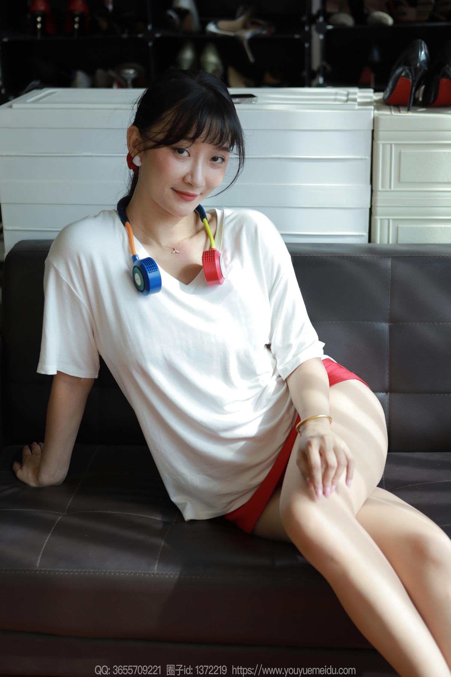 图片[47]-[IESS异思趣向] 2024.08.22 丝享家1826：秋秋《白T红裙》[82P] – 速更版-美库